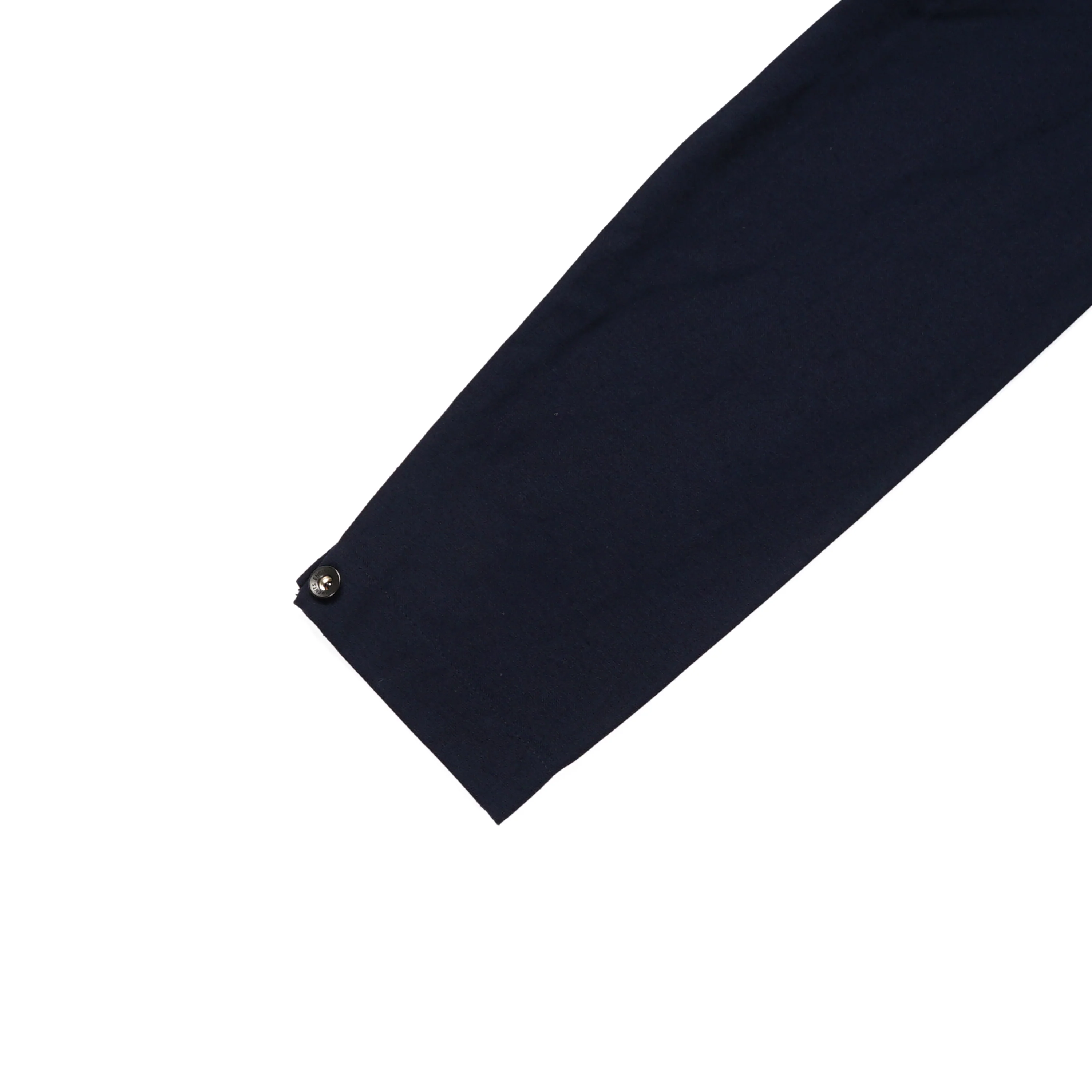 Utility Jacket - Dark Navy Cotton Reverse Sateen - Image 4