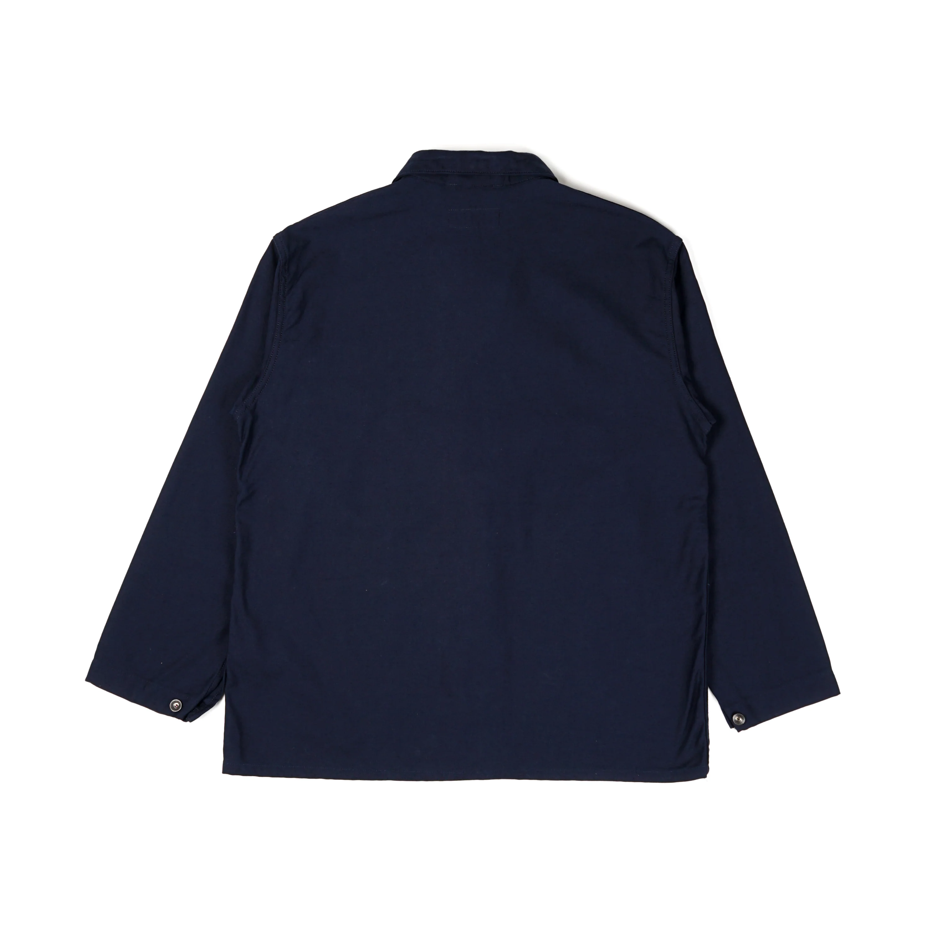 Utility Jacket - Dark Navy Cotton Reverse Sateen - Image 5