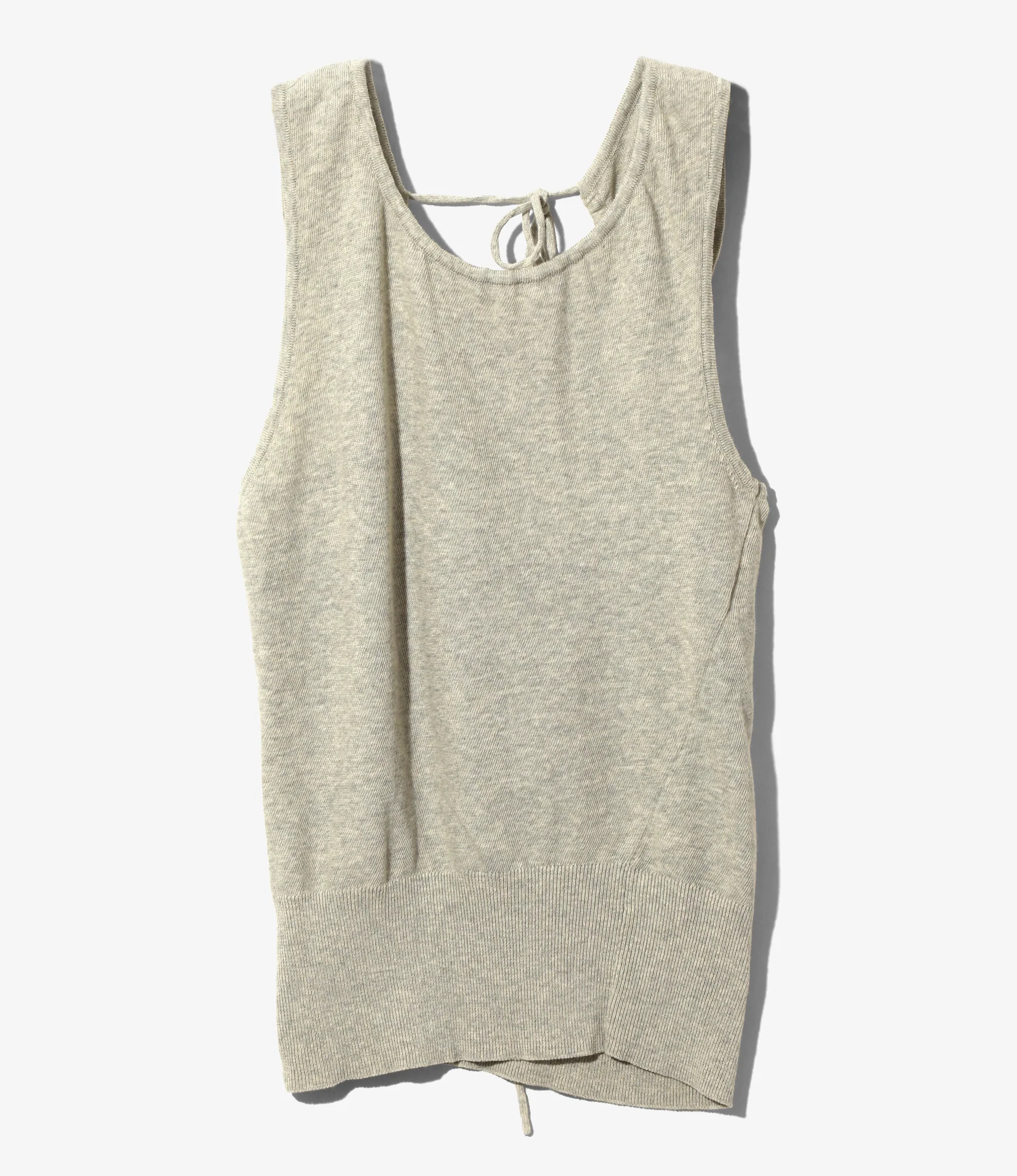 2Way Tank Top Sheer - H. Grey