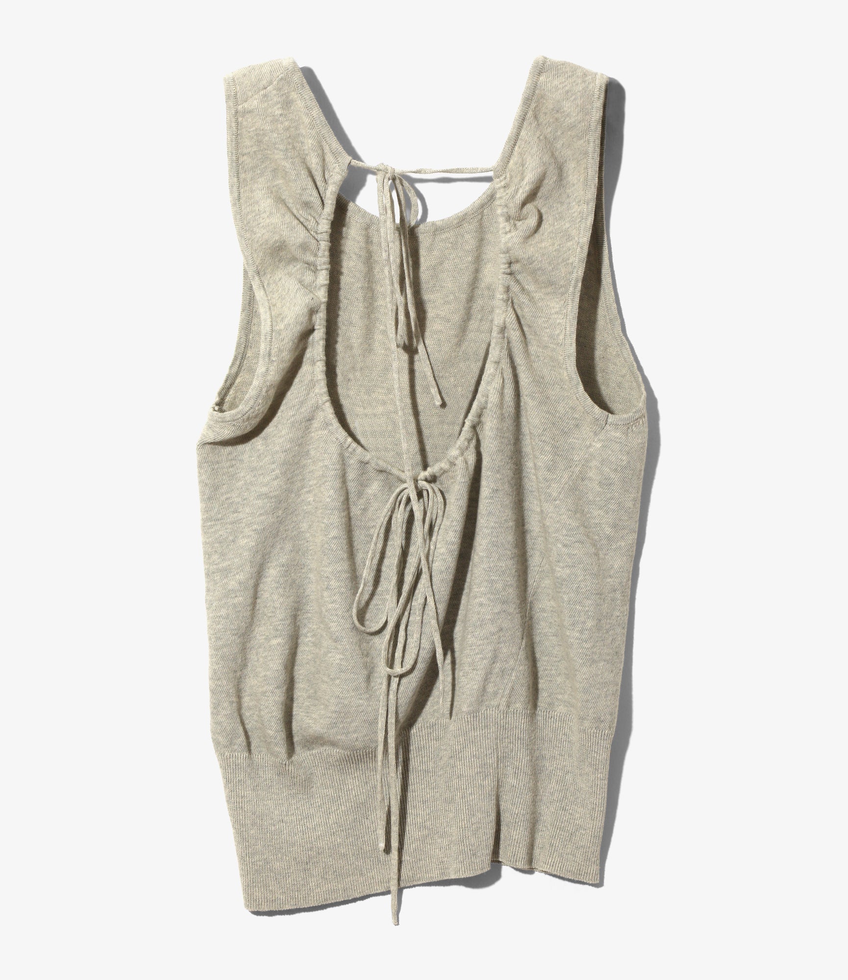 2Way Tank Top Sheer - H. Grey - Image 3