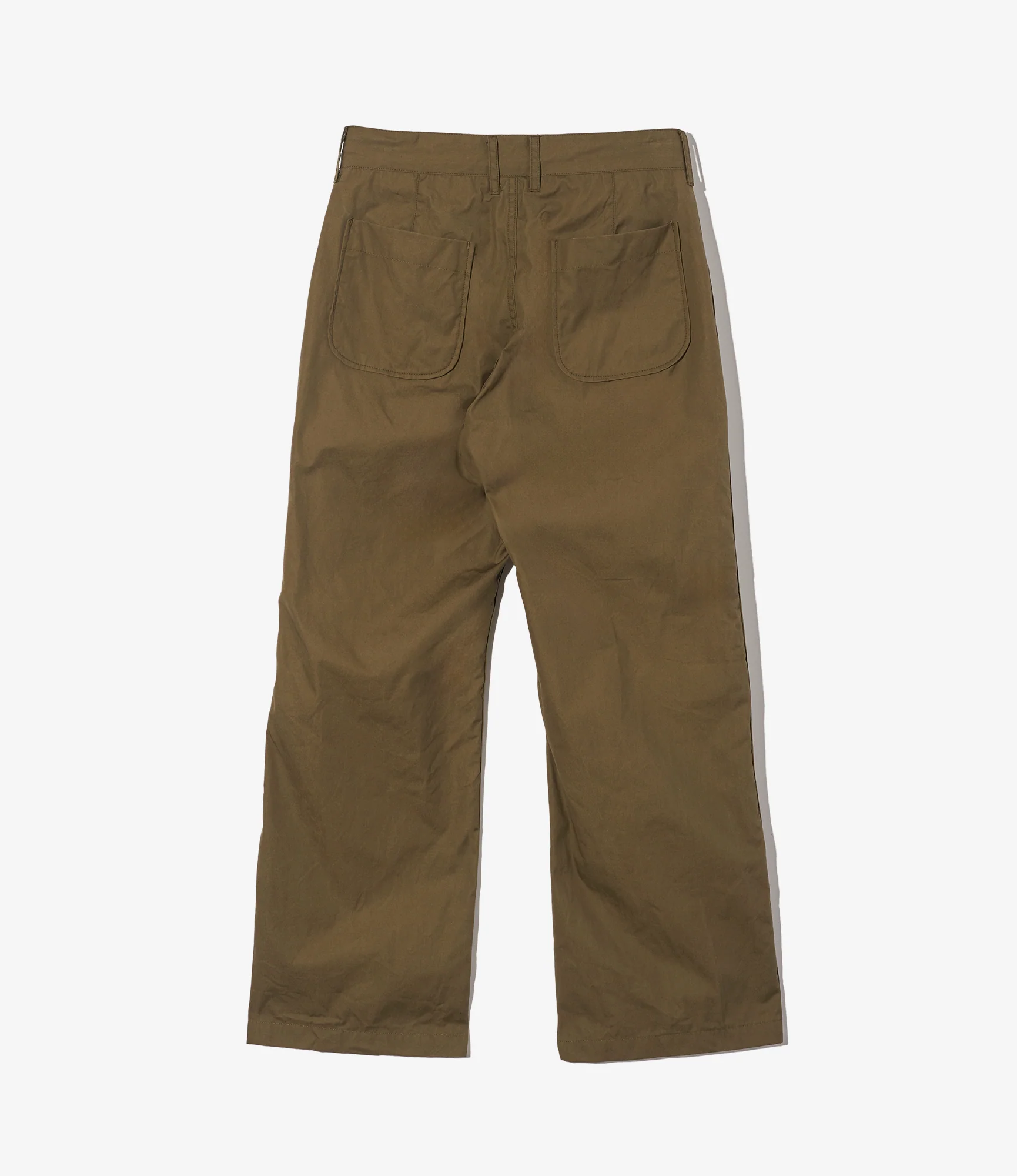 5P Pant - Olive Coated Cotton Cloth - Image 3