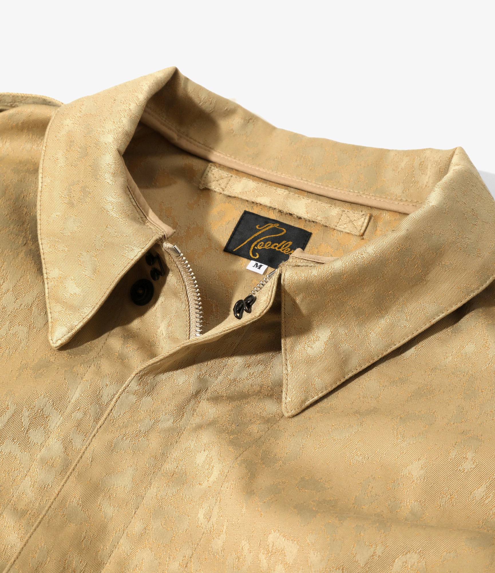 A-2 Jacket - Khaki - Cotton Leopard Jq - Image 3