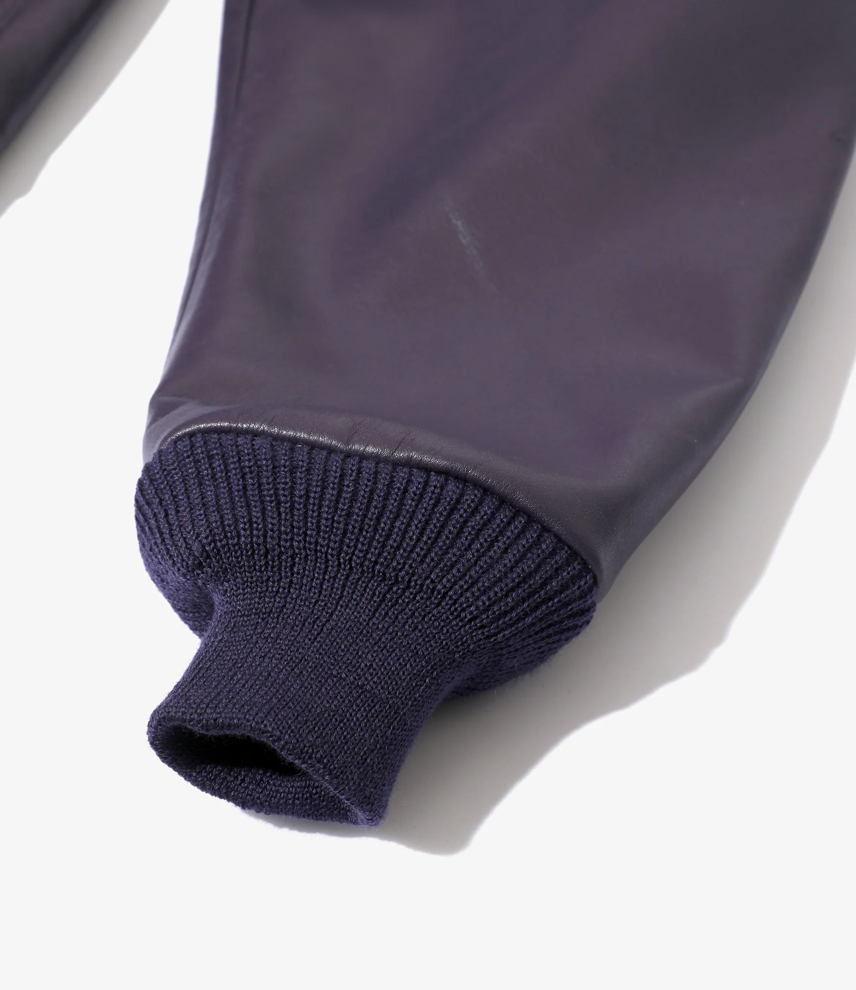 A-2 Jacket - Purple - Cowhide Lthr. - Image 5