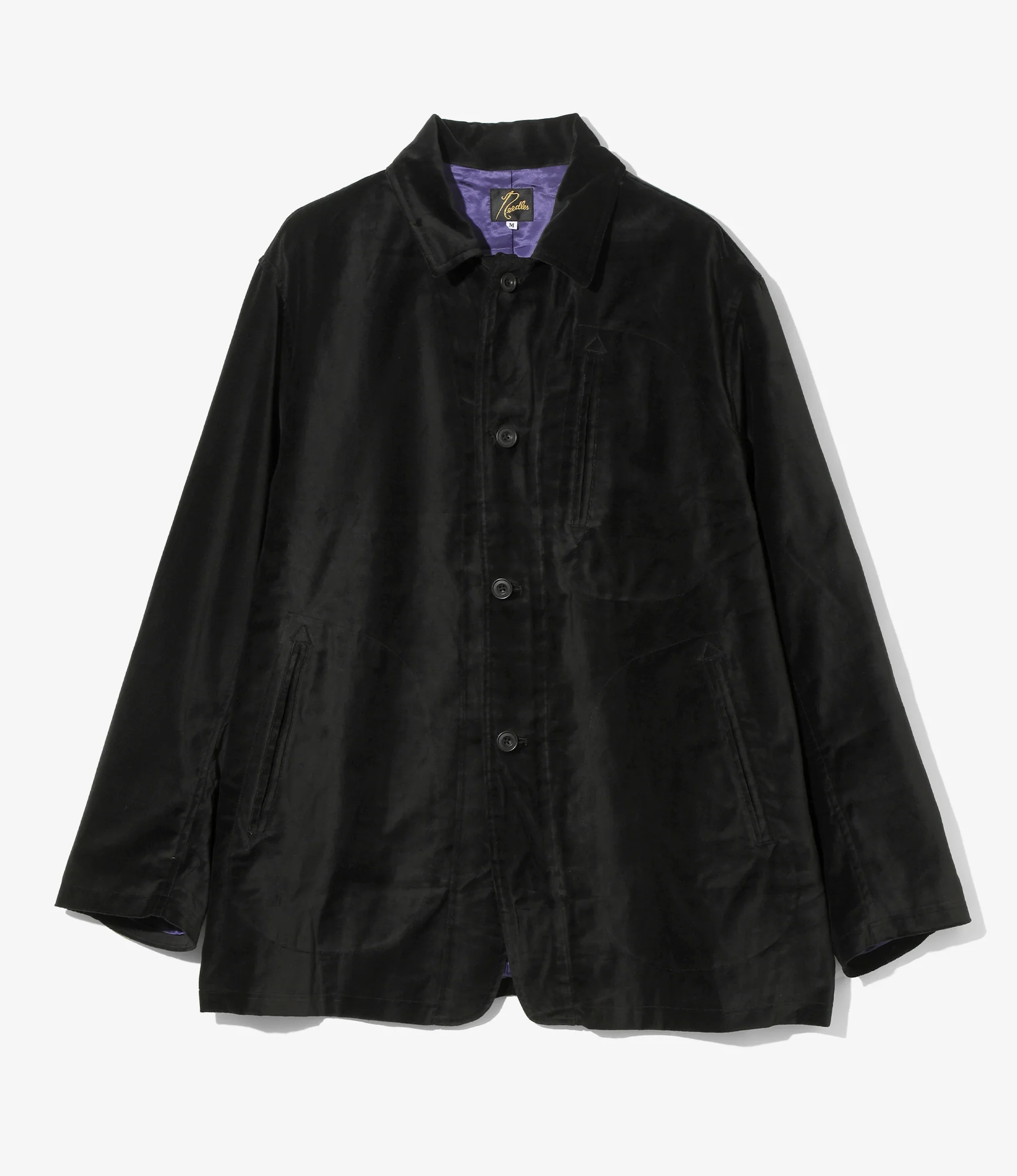 Arrow Jacket - Black - Velveteen