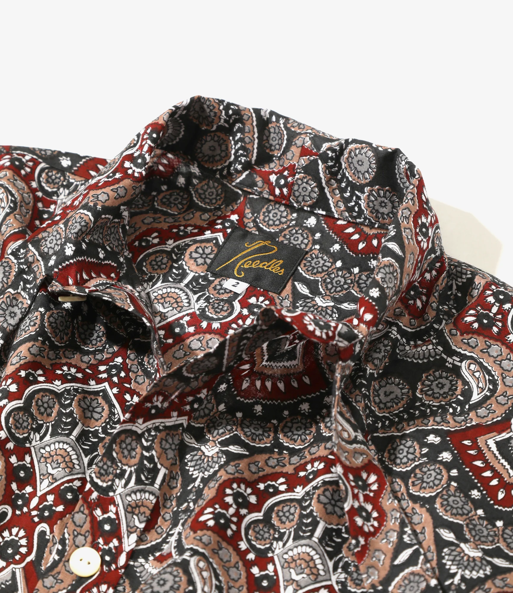 Ascot Collar Dress - Arabesque - Printed Cotton Lawn - Image 3