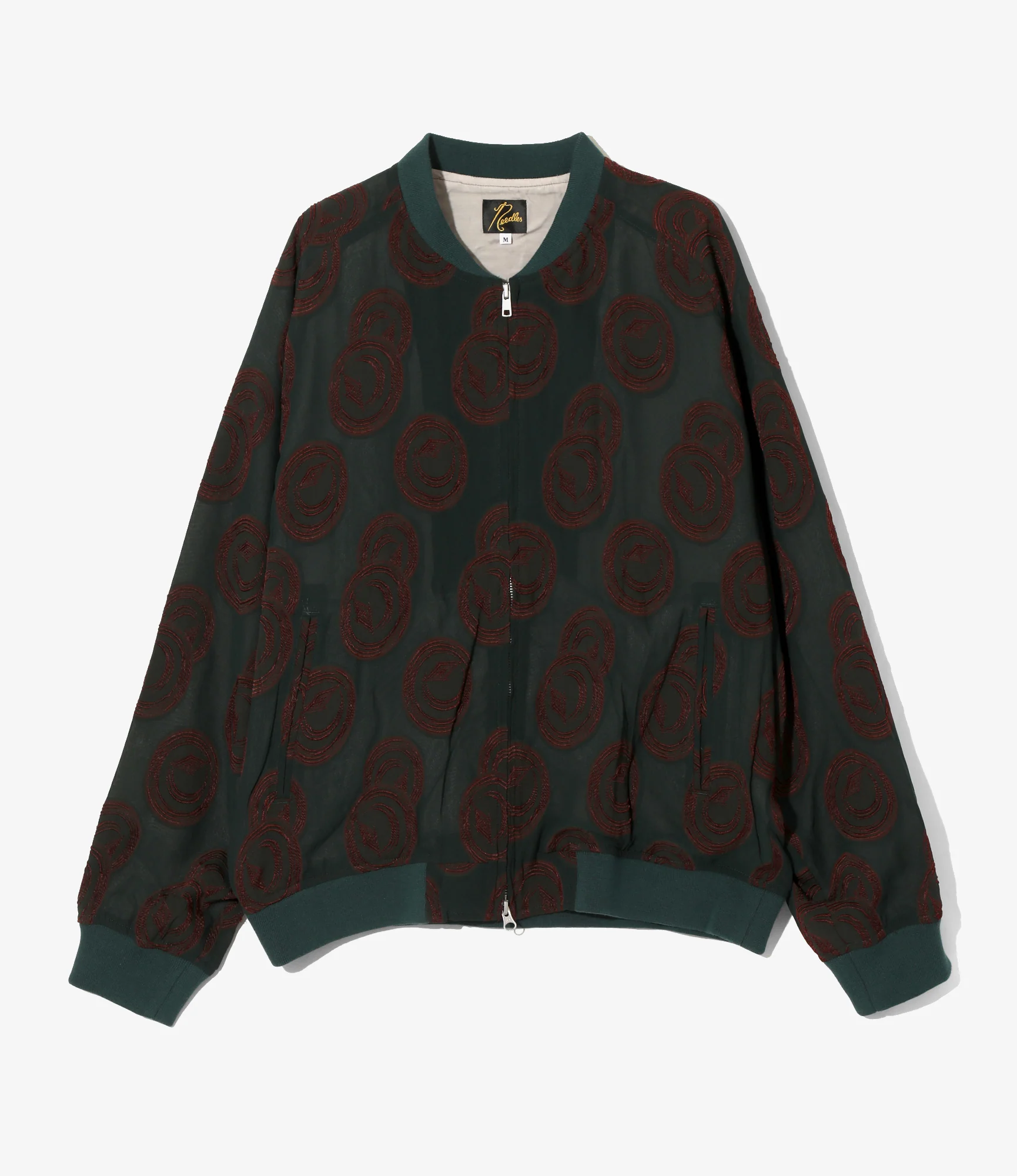 BB Jacket - Green / Bordeaux- R/PE Ring Cut Jq