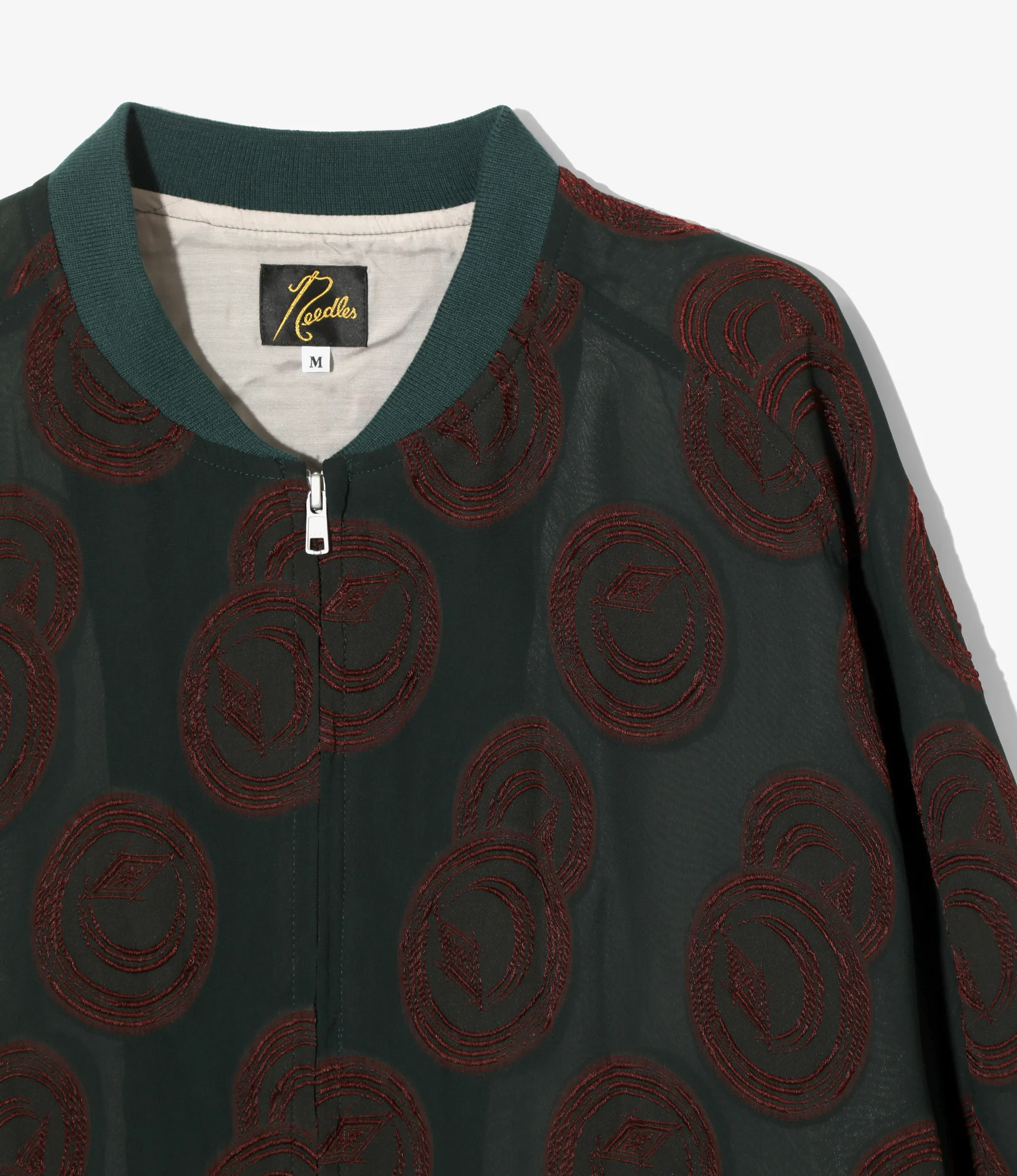 BB Jacket - Green / Bordeaux- R/PE Ring Cut Jq - Image 2