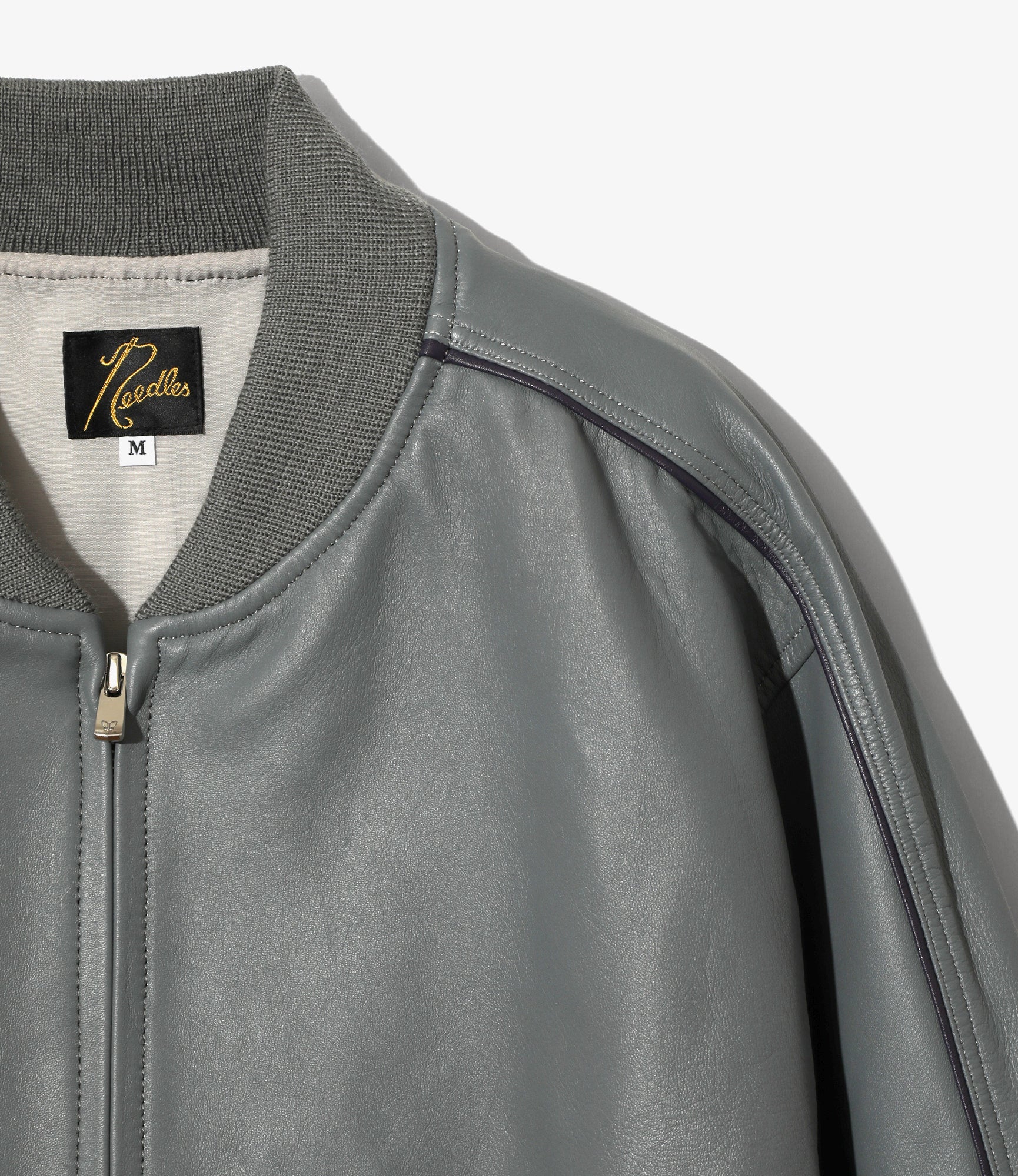 B.B. Jacket - Grey - Sheepskin - Image 2