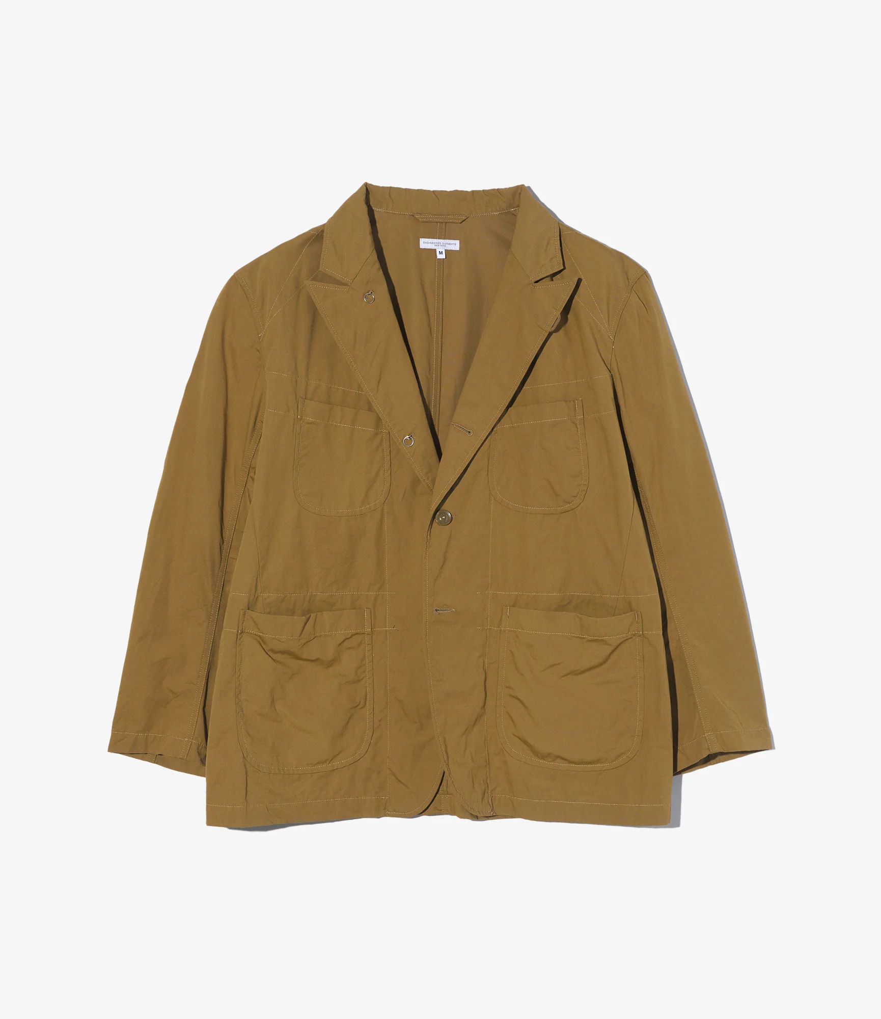 Bedford Jacket - Dk. Khaki Cotton Crosgrain