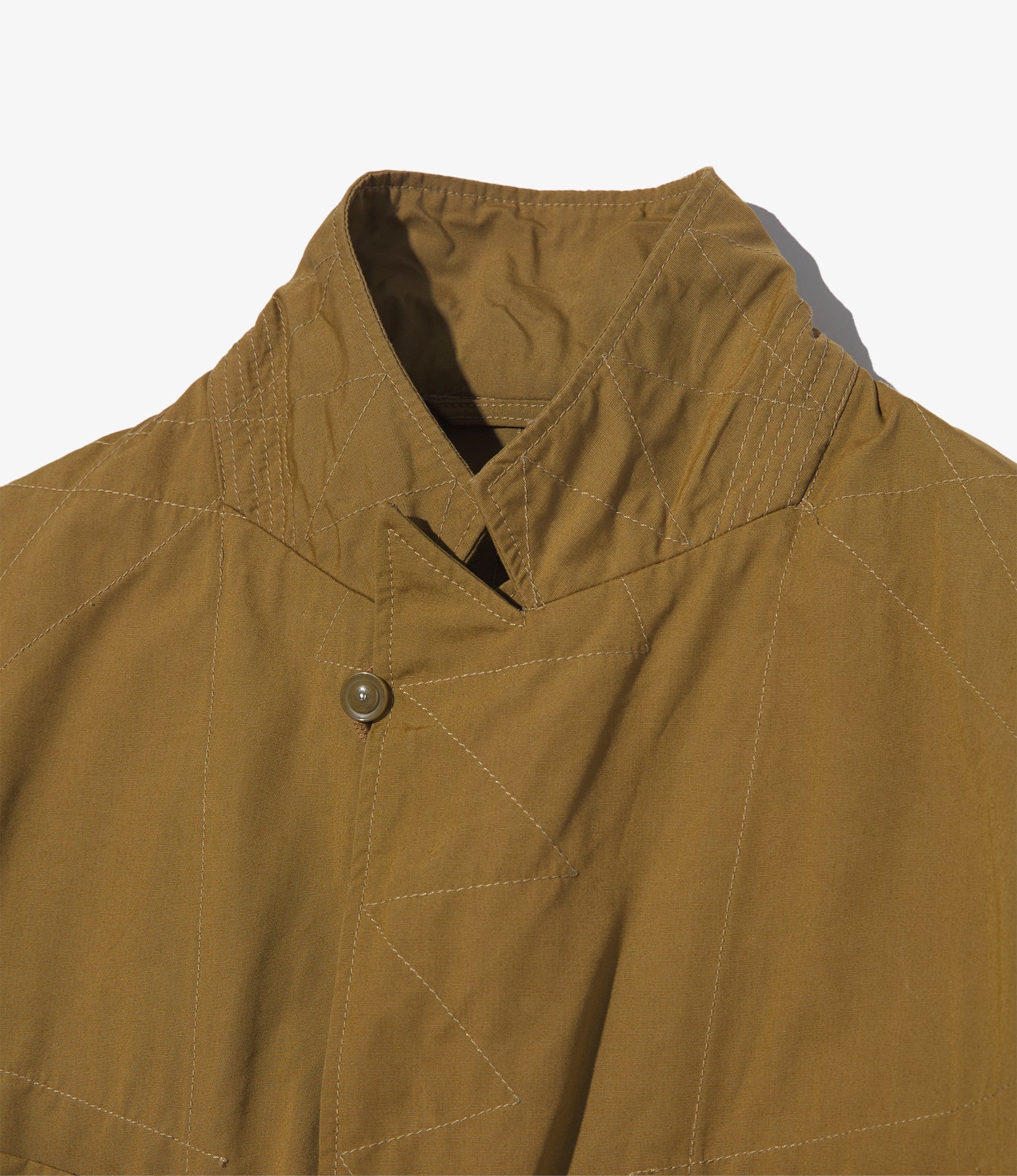 Bedford Jacket - Dk. Khaki Cotton Crosgrain - Image 3