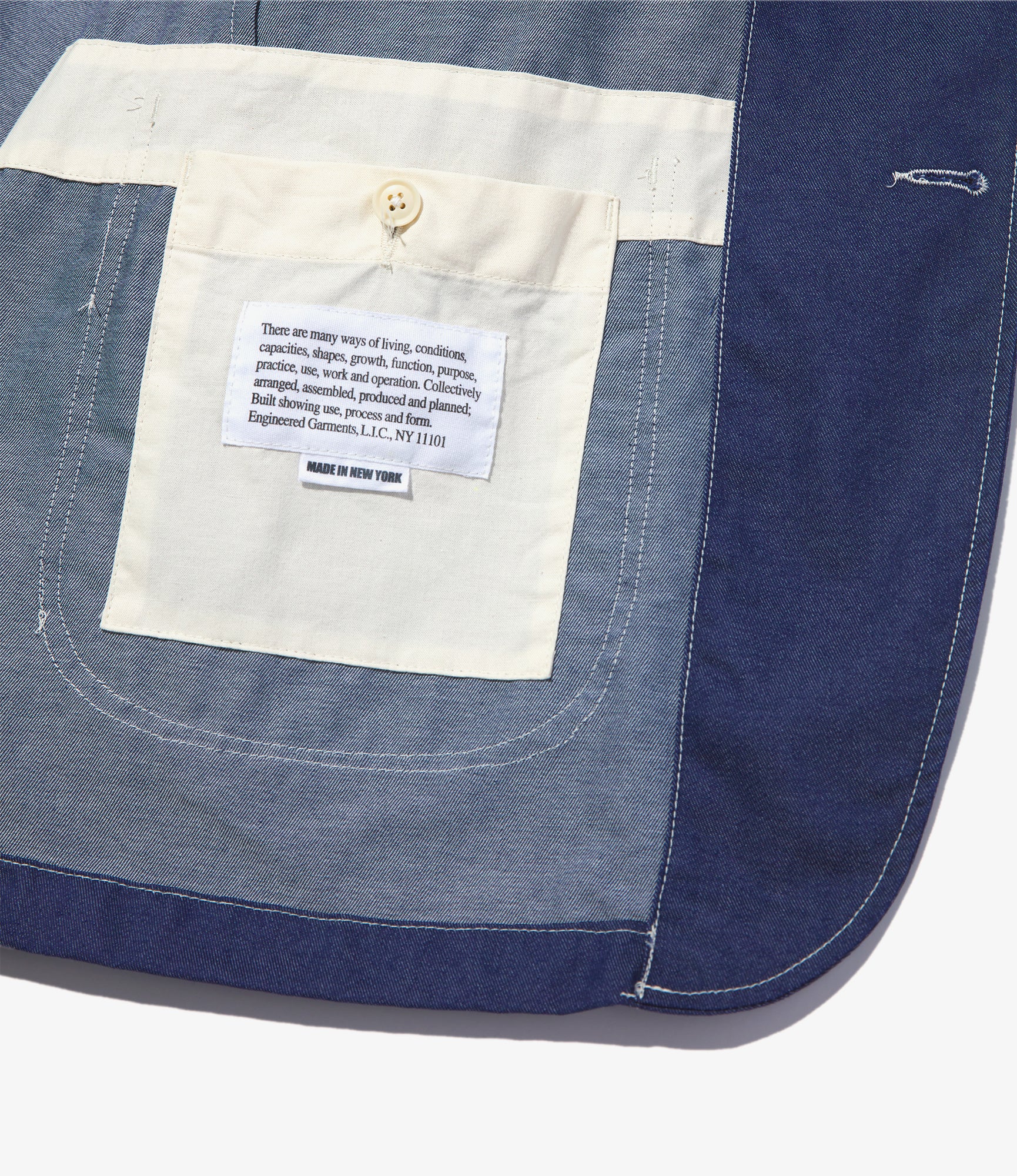 Bedford Jacket - Indigo CP Denim - Image 4
