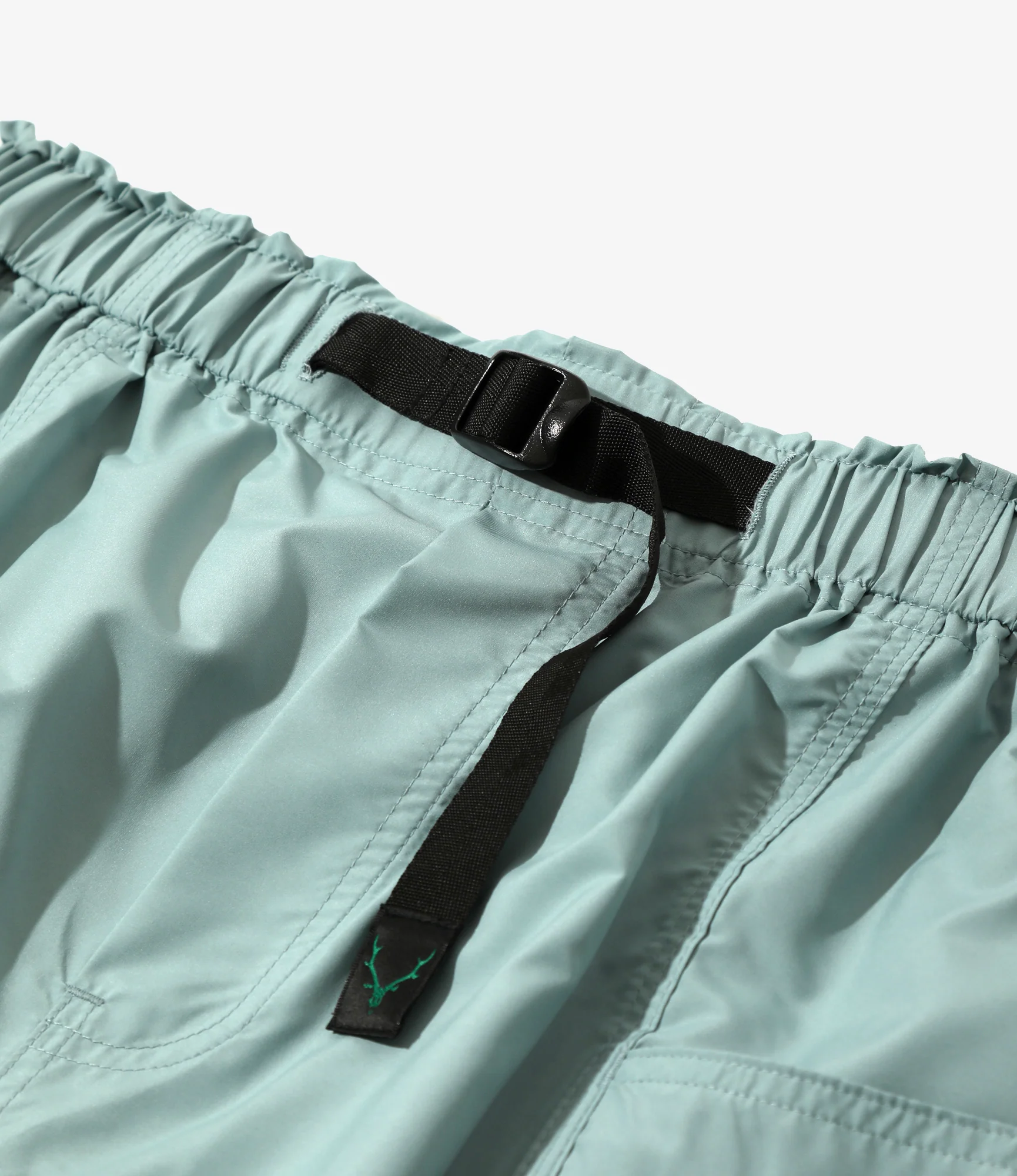 Belted C.S. Pant - Sax - Poly Taffeta - Image 3