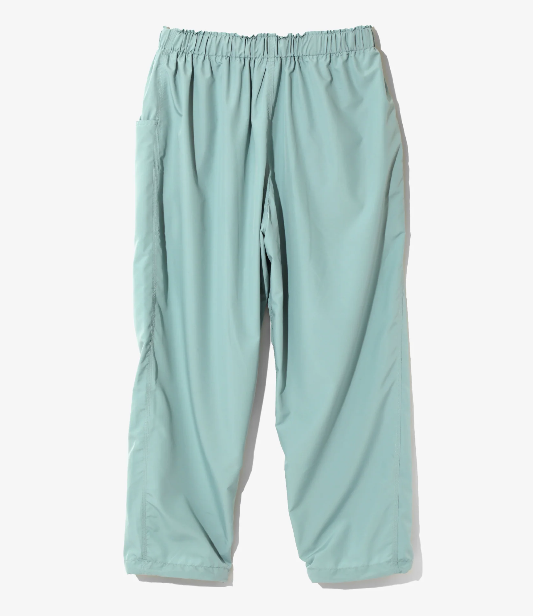 Belted C.S. Pant - Sax - Poly Taffeta - Image 5