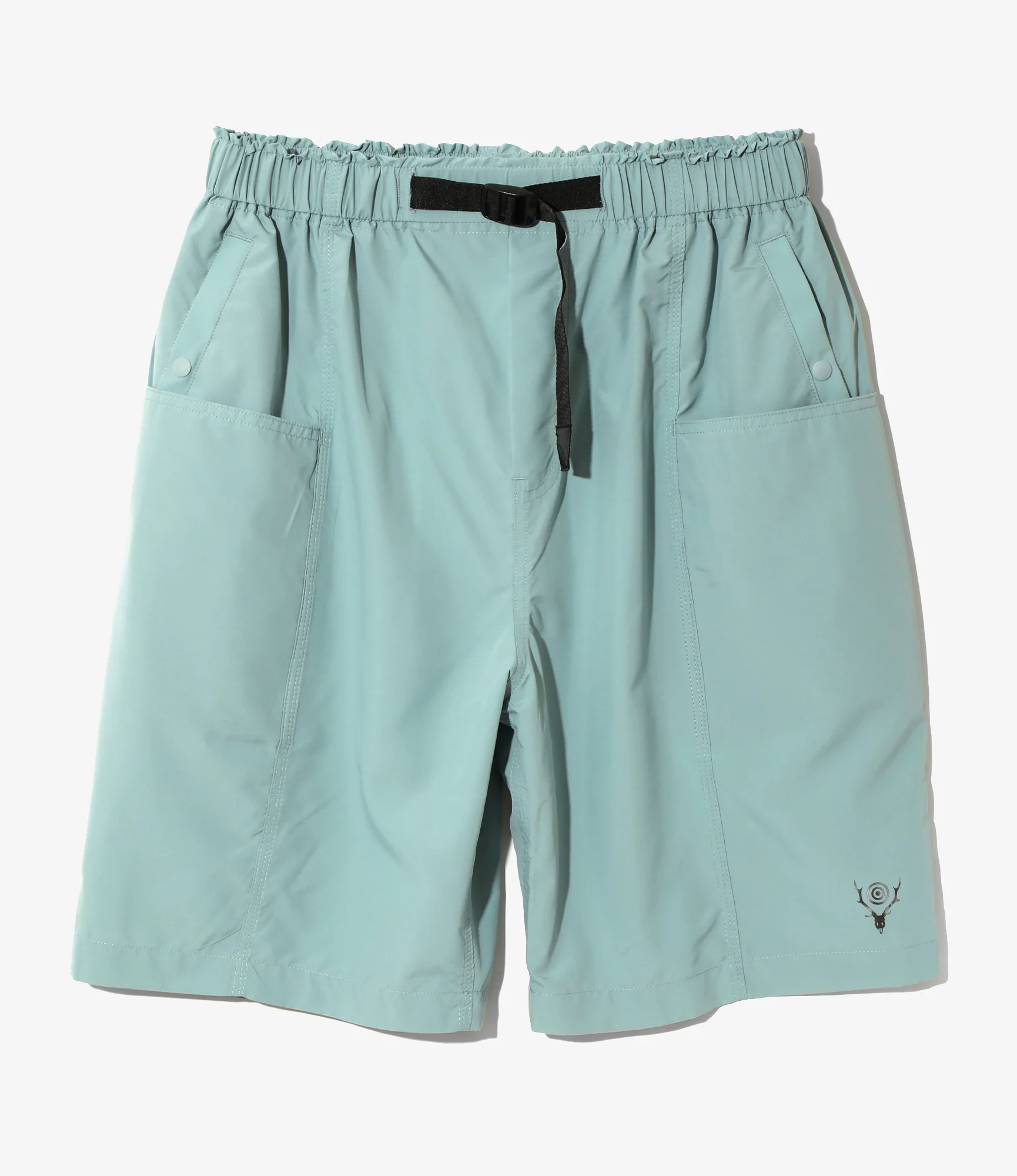 Belted C.S. Short- Sax - Poly Taffeta
