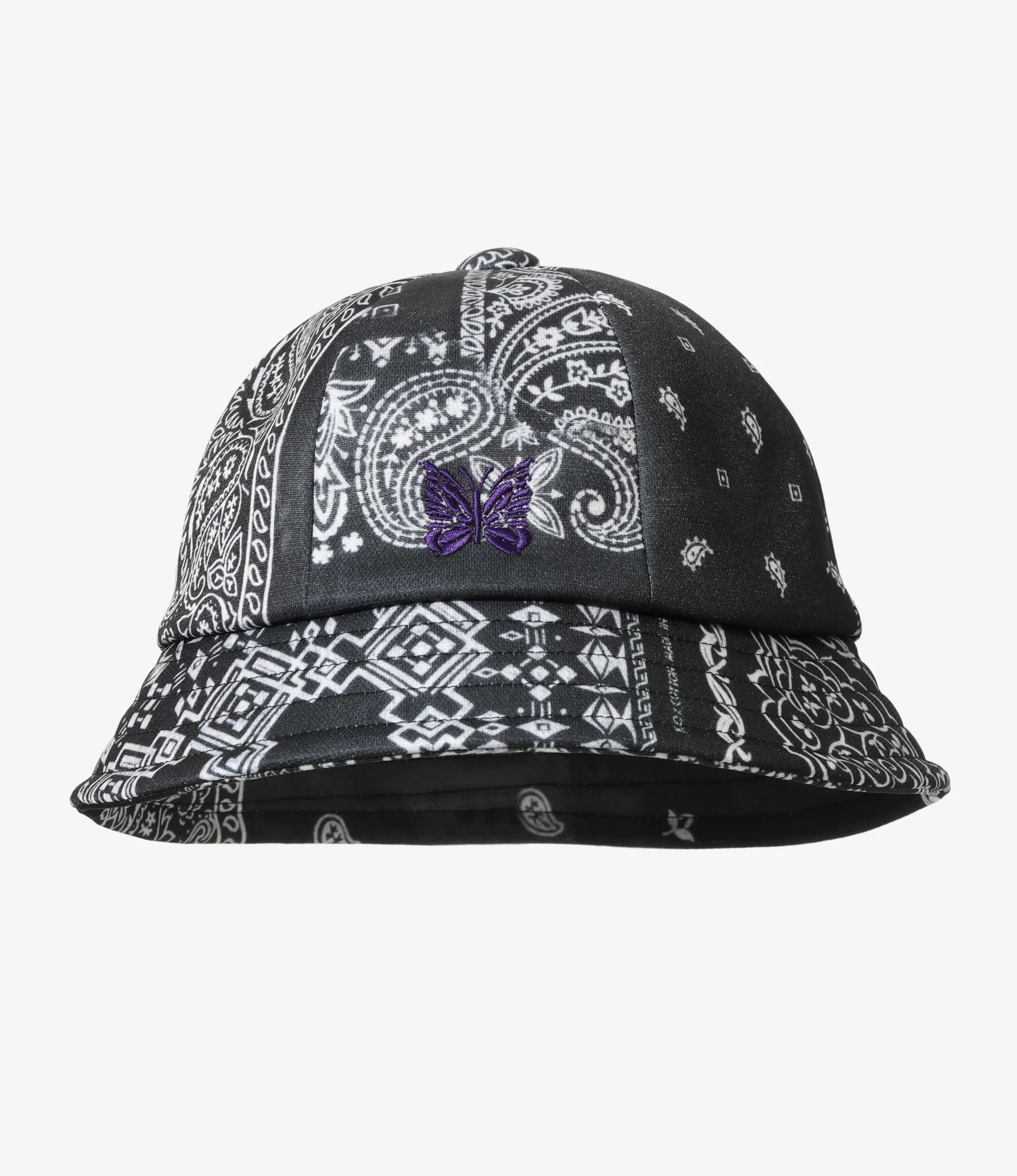 Needles x MIYAGIHIDETAKA - Bermuda Hat - Black - Bandana Print
