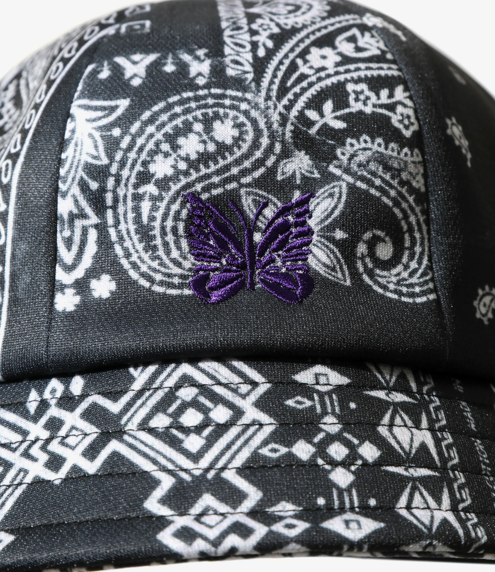 Needles x MIYAGIHIDETAKA - Bermuda Hat - Black - Bandana Print - Image 4