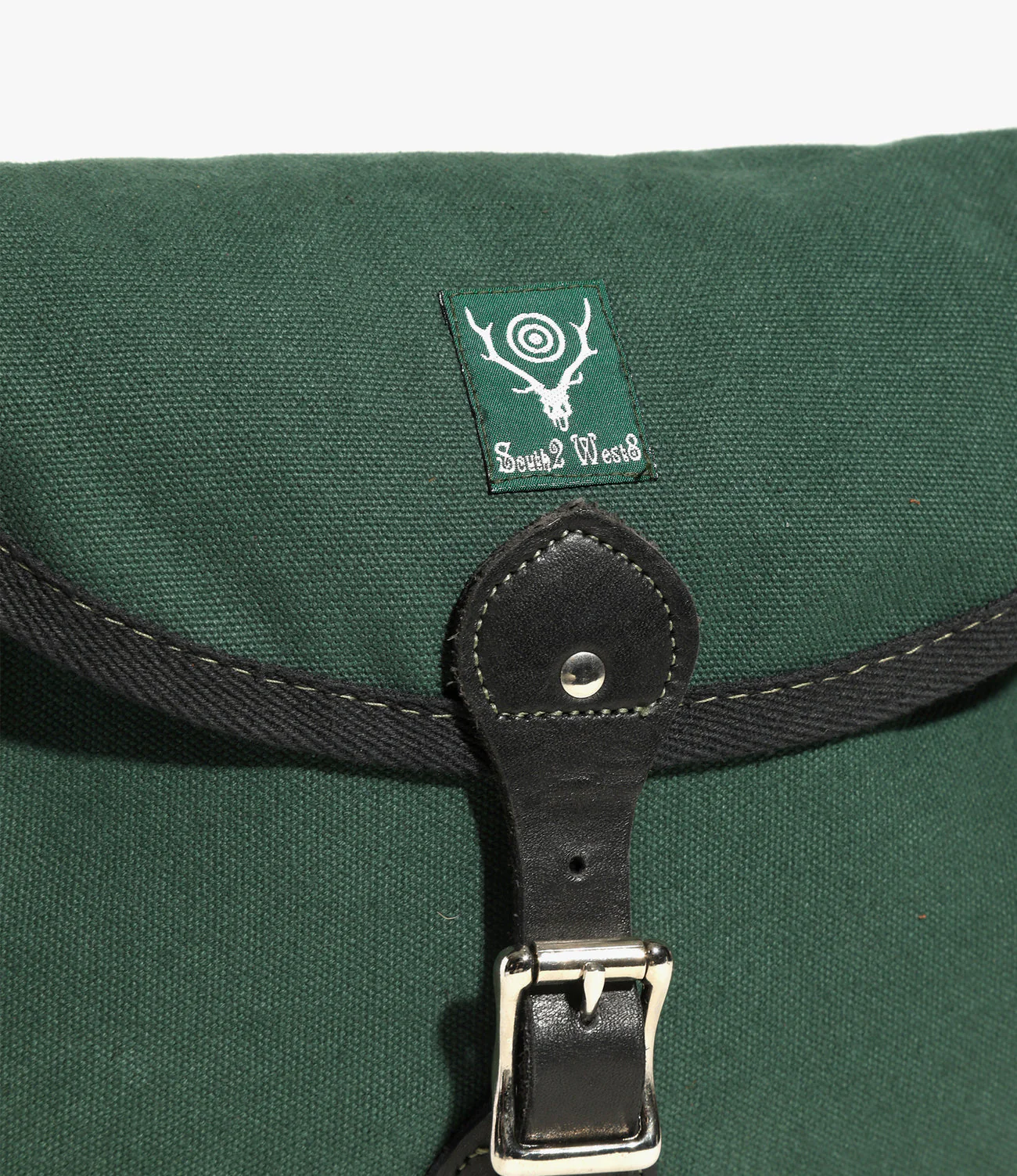 Binocular Bag Medium - Hunter Green - 18oz Canvas - Image 2