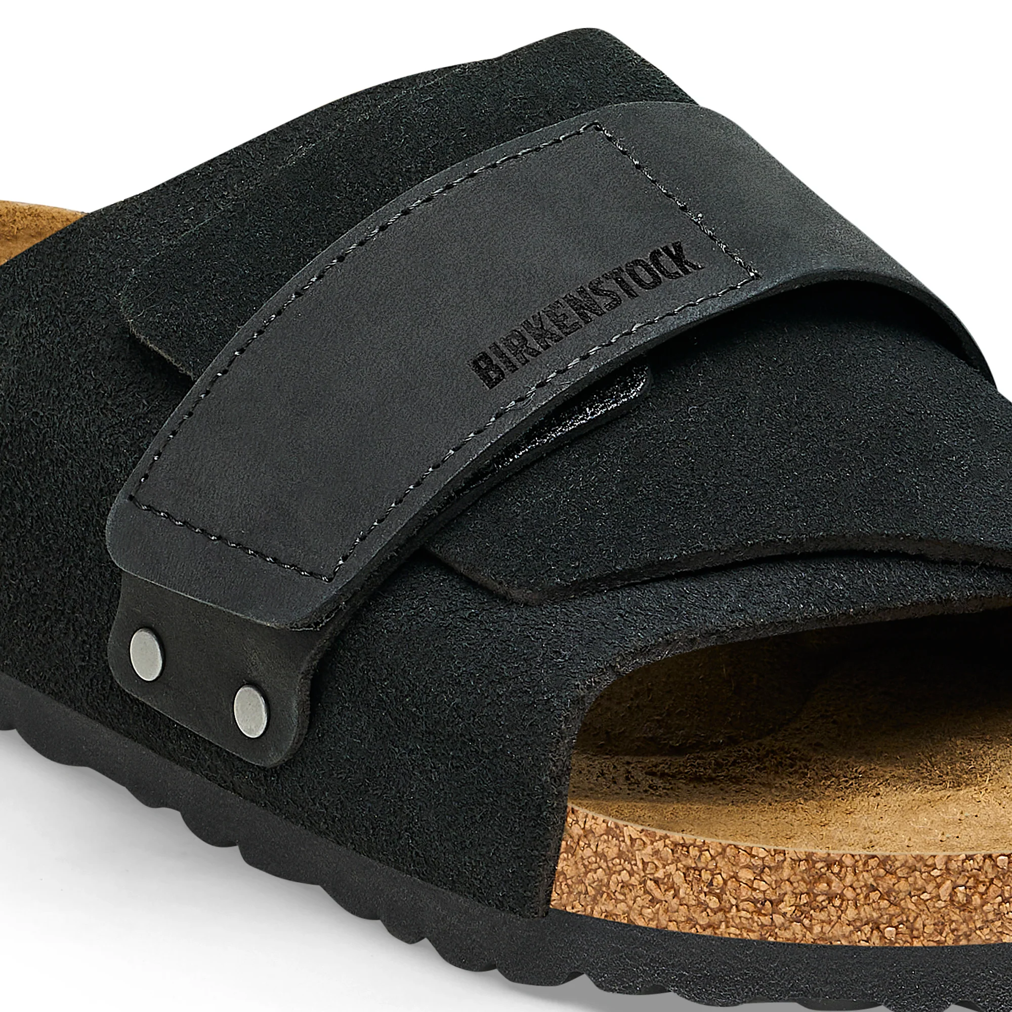 Kyoto - Black - Nubuck / Suede Leather - Image 4