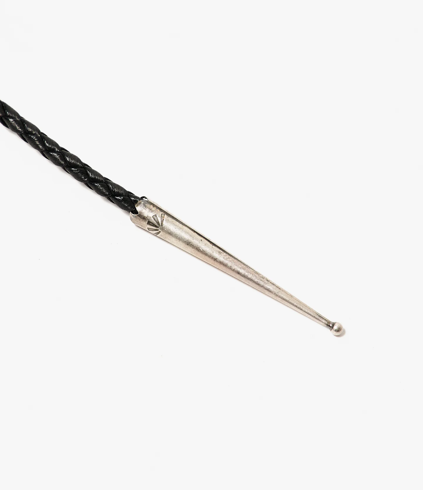 Bolo Tie - Silver - Heart - Image 3