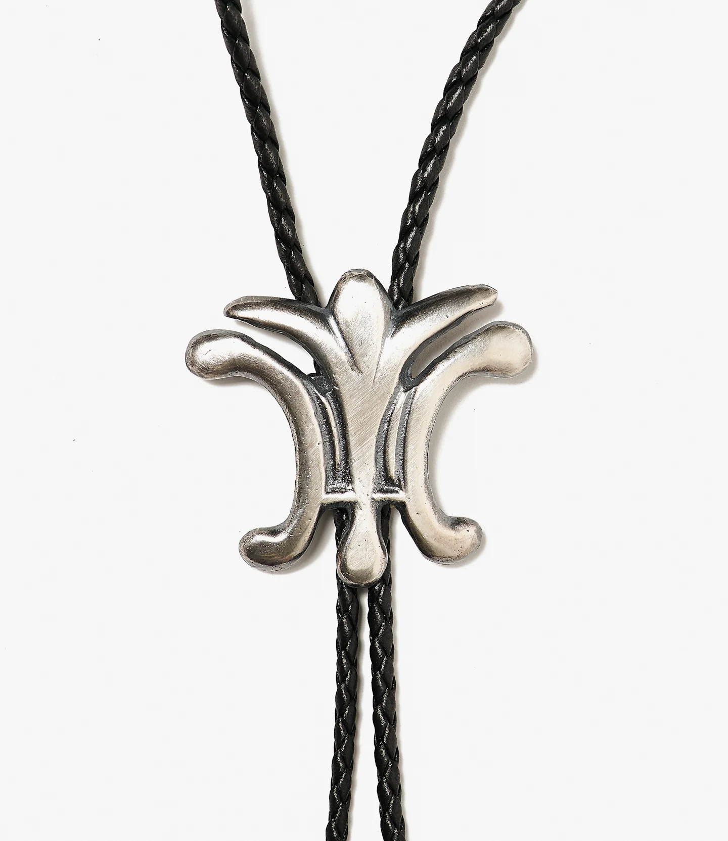 Bolo Tie - Silver - Pronghorn