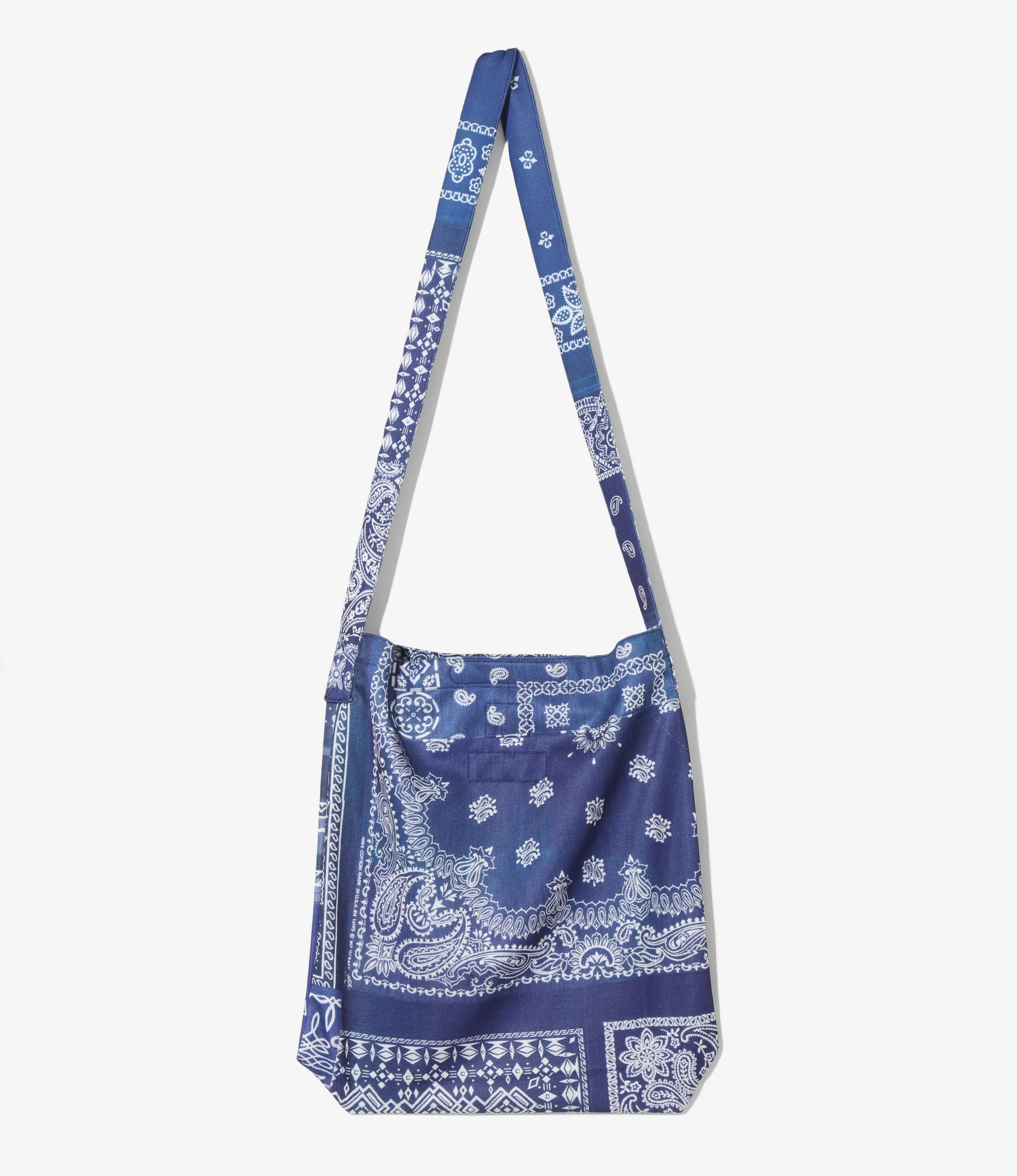 Needles x MIYAGIHIDETAKA - Book Bag - Navy - Bandana Print - Image 4