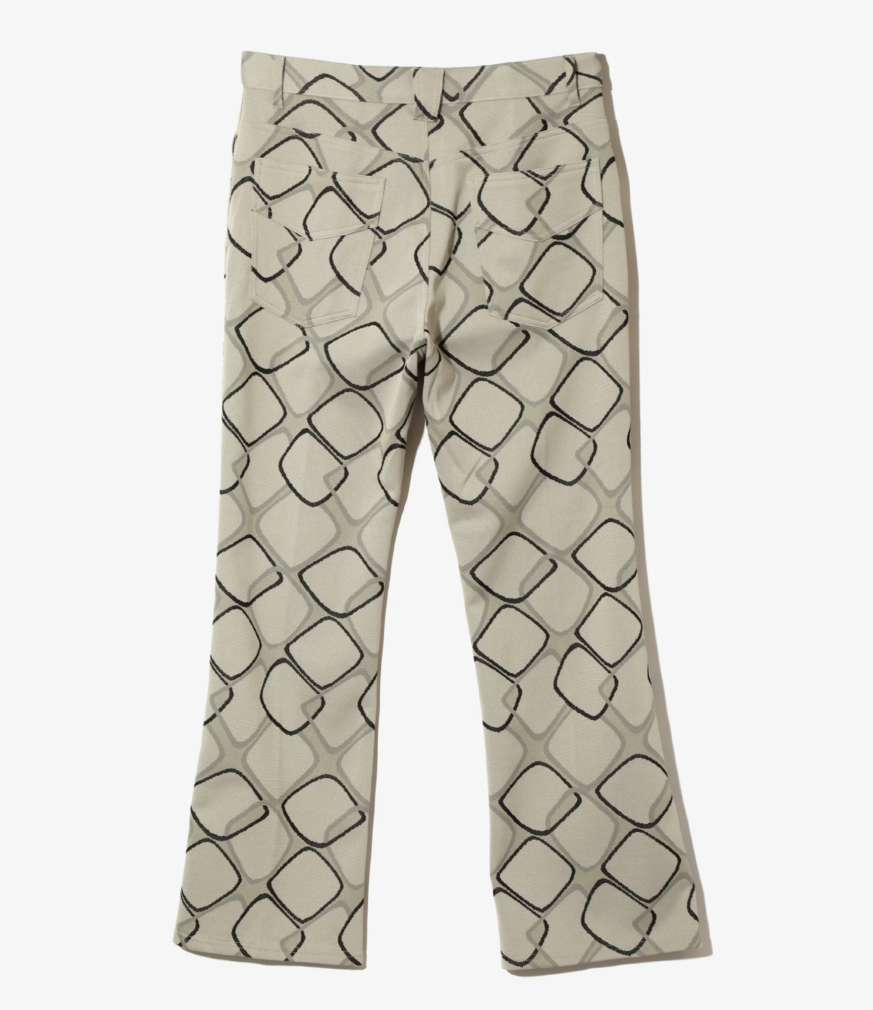 Boot-Cut Jean - Abstract - Poly Jacquard - Image 4