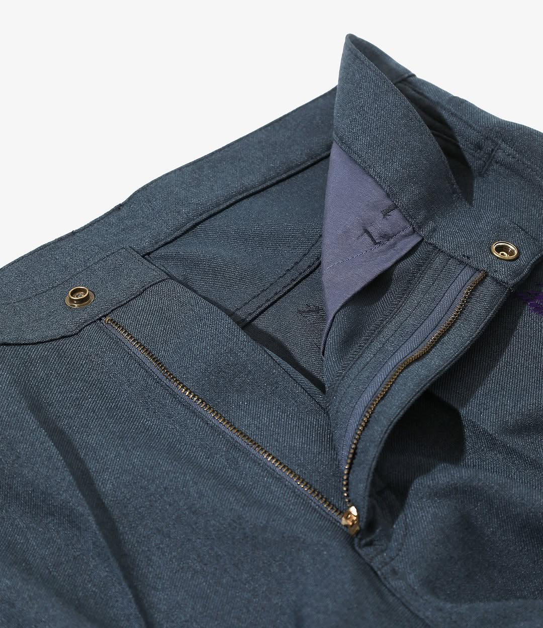 Boot-Cut Jean - Blue - Poly Twill - Image 3