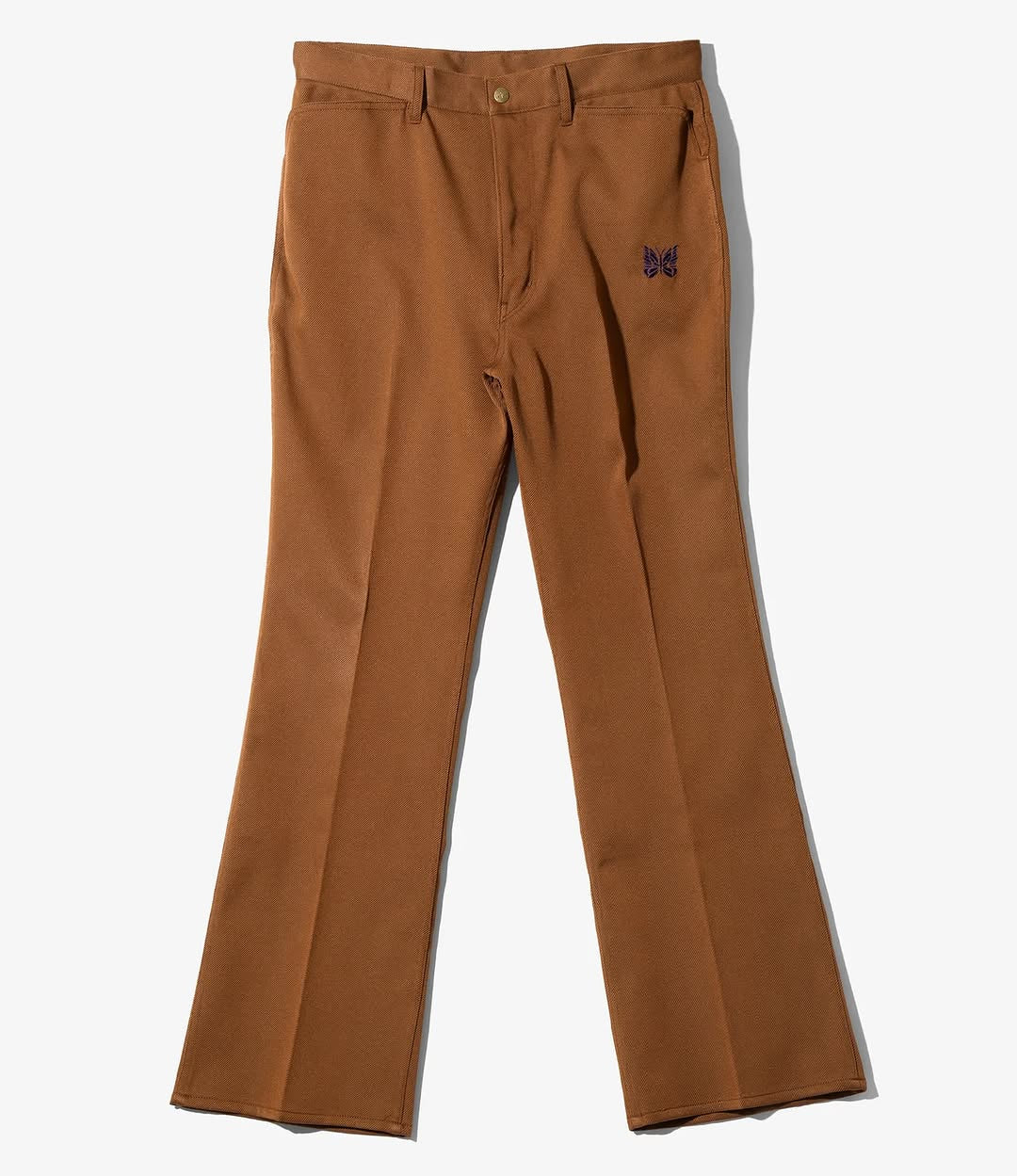 Boot-Cut Jean - Brown - Poly Twill