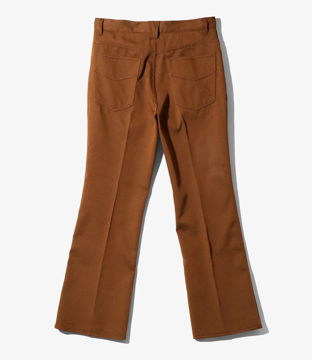 Boot-Cut Jean - Brown - Poly Twill - Image 4