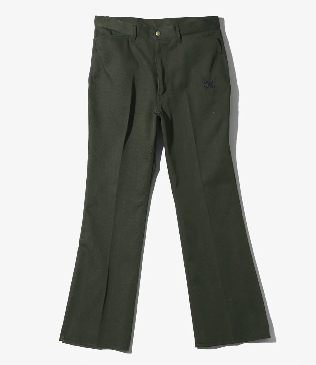 Boot-Cut Jean - Green - Poly Twill