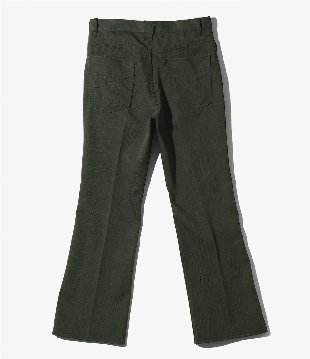 Boot-Cut Jean - Green - Poly Twill - Image 4