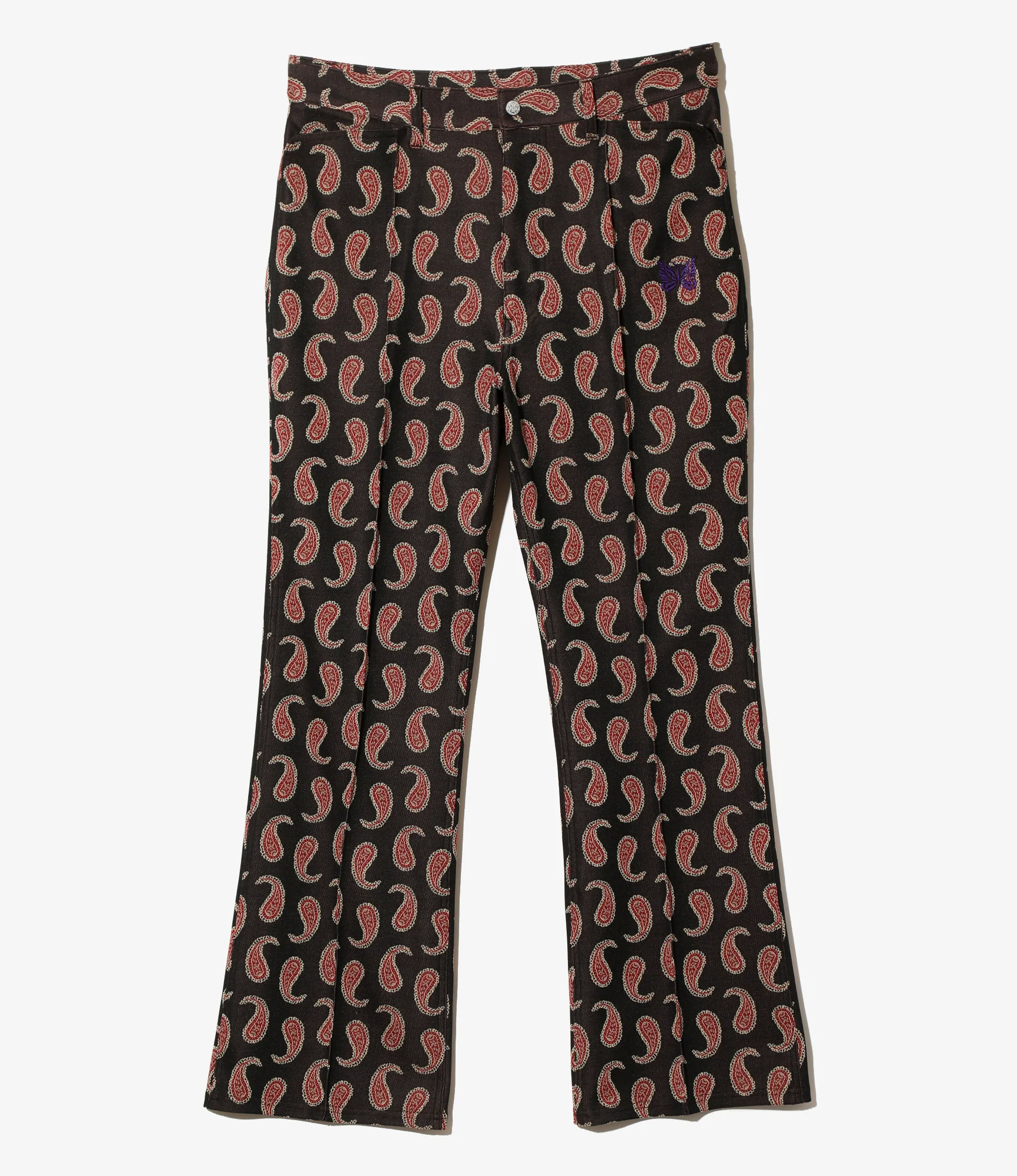 Boot-Cut Jean - Paisley - Poly Jacquard