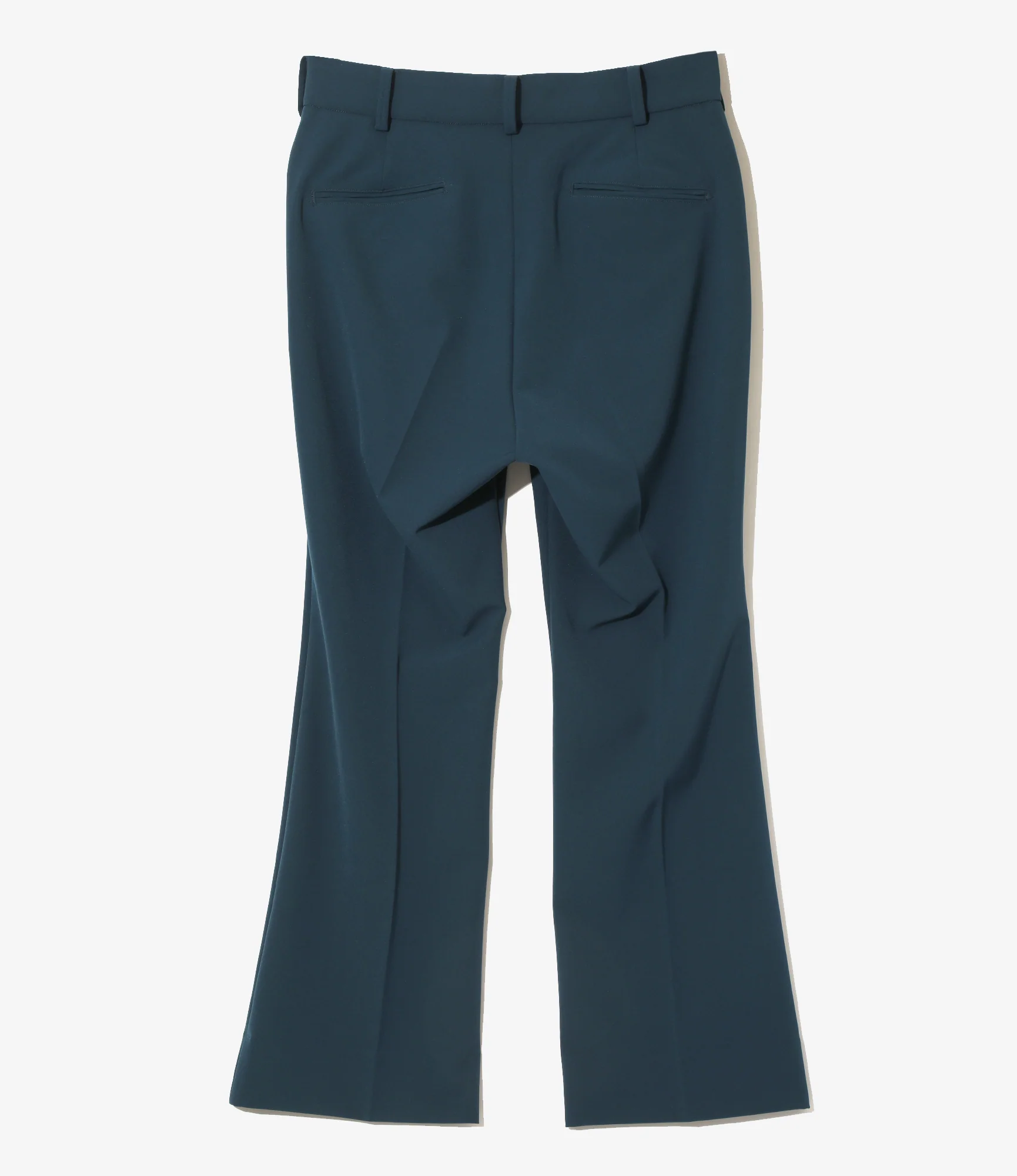 Boot-Cut Trouser - Navy - Poly Light Double Cloth - Image 4