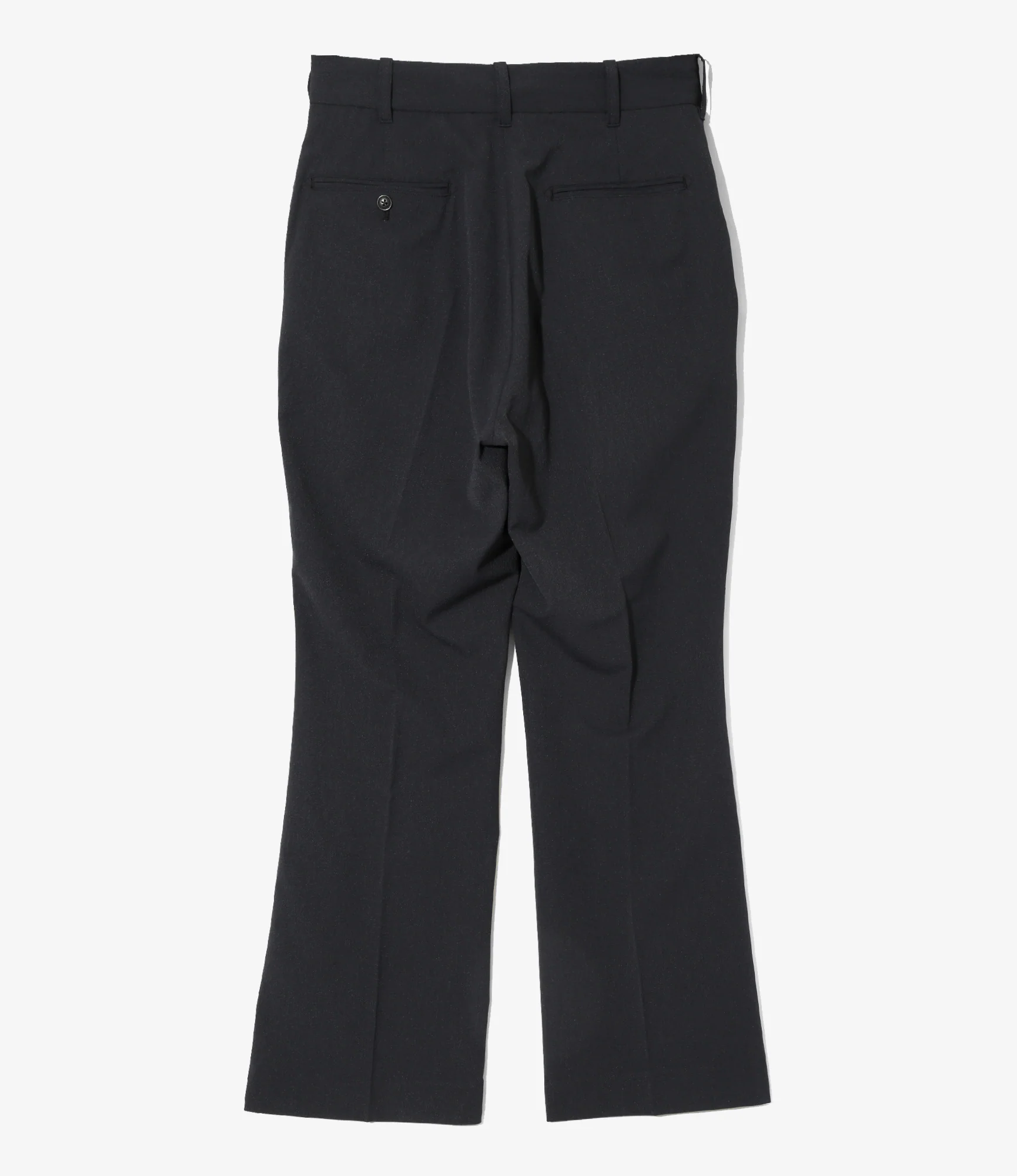 Boot Cut Trouser - Navy - Poly Twill - Image 4