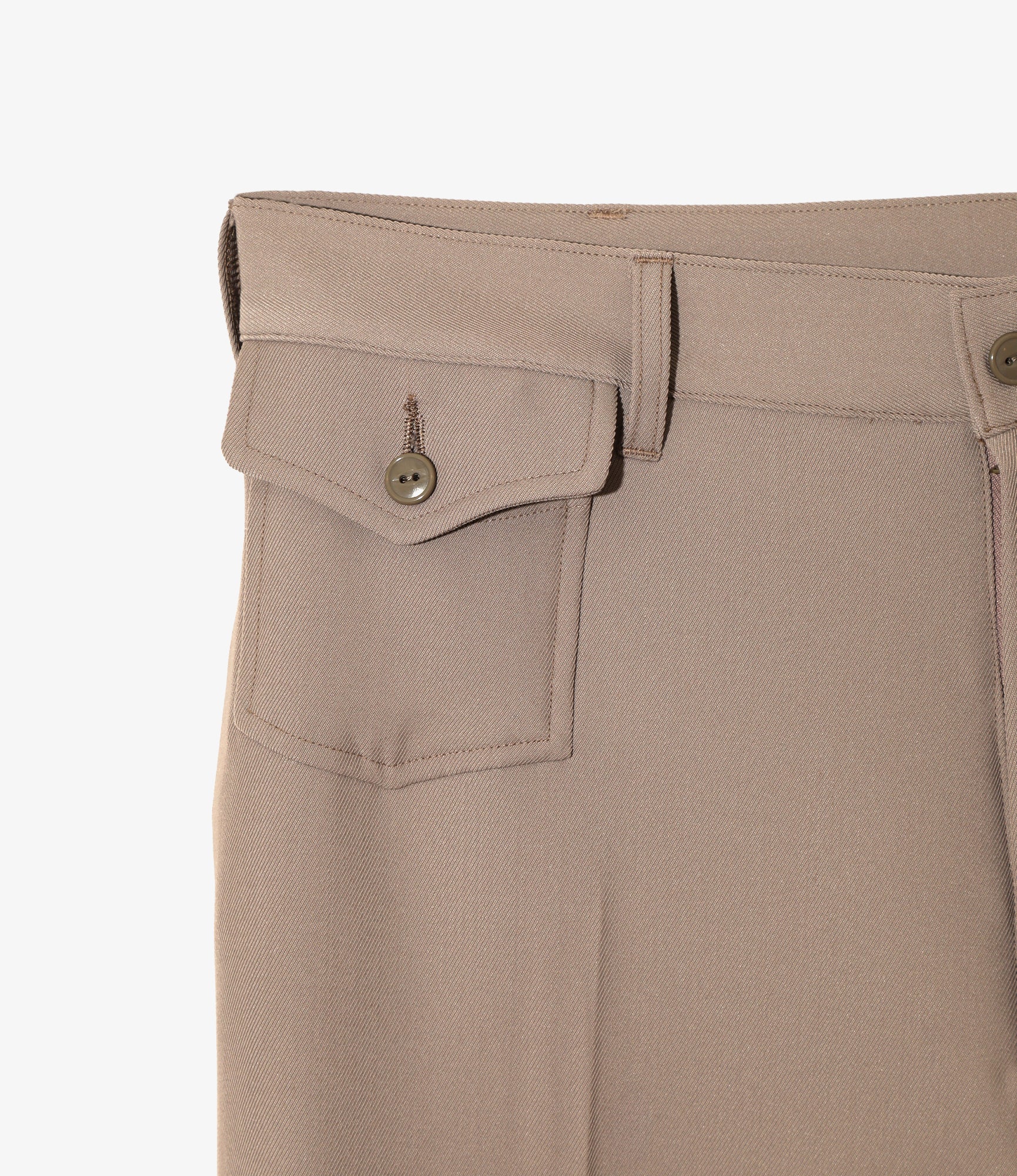 Boot-Cut Utility Pant - Taupe - Cavalry Twill - Image 3