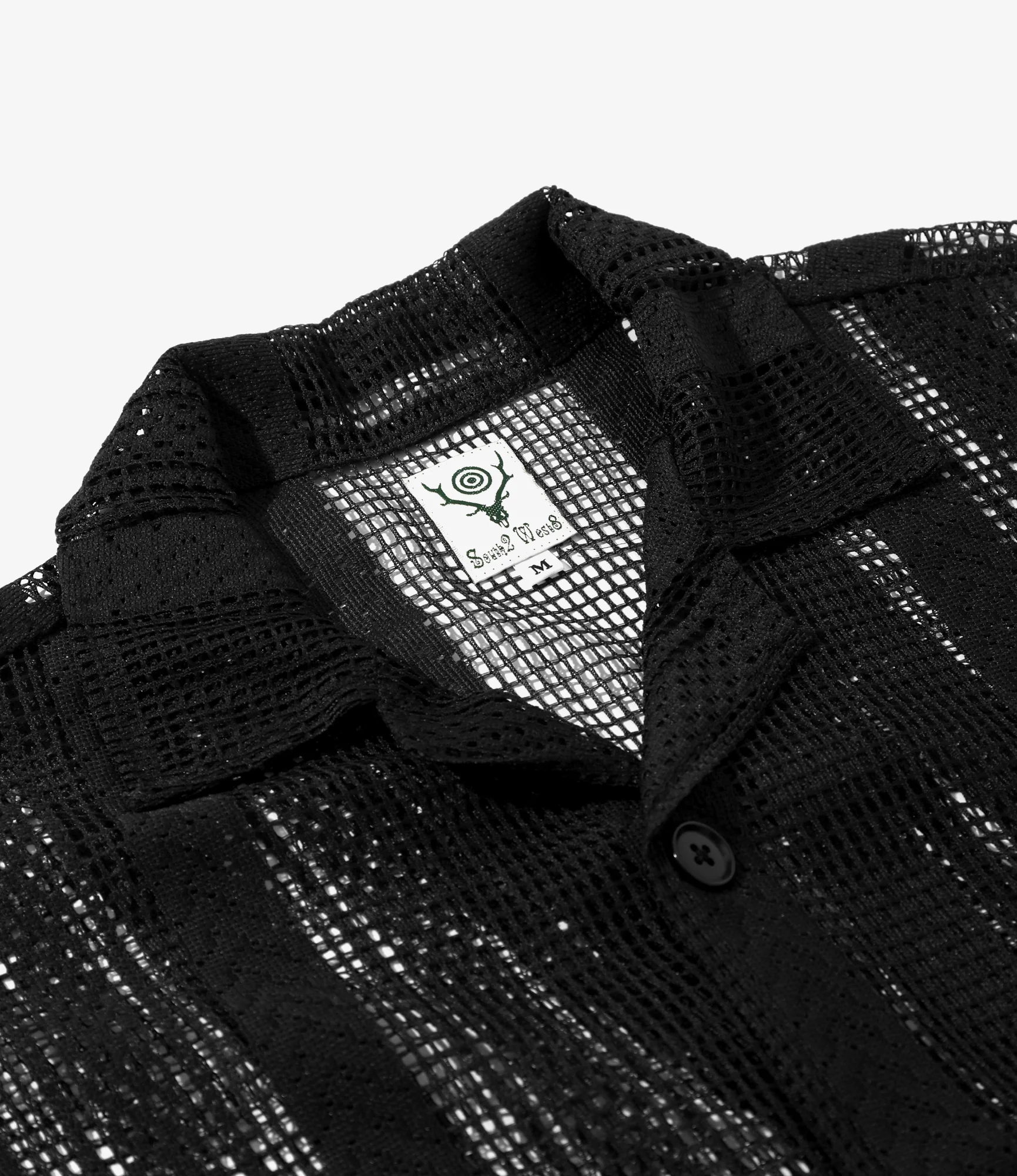 Cabana Shirt - Black - Poly Lace - Image 2