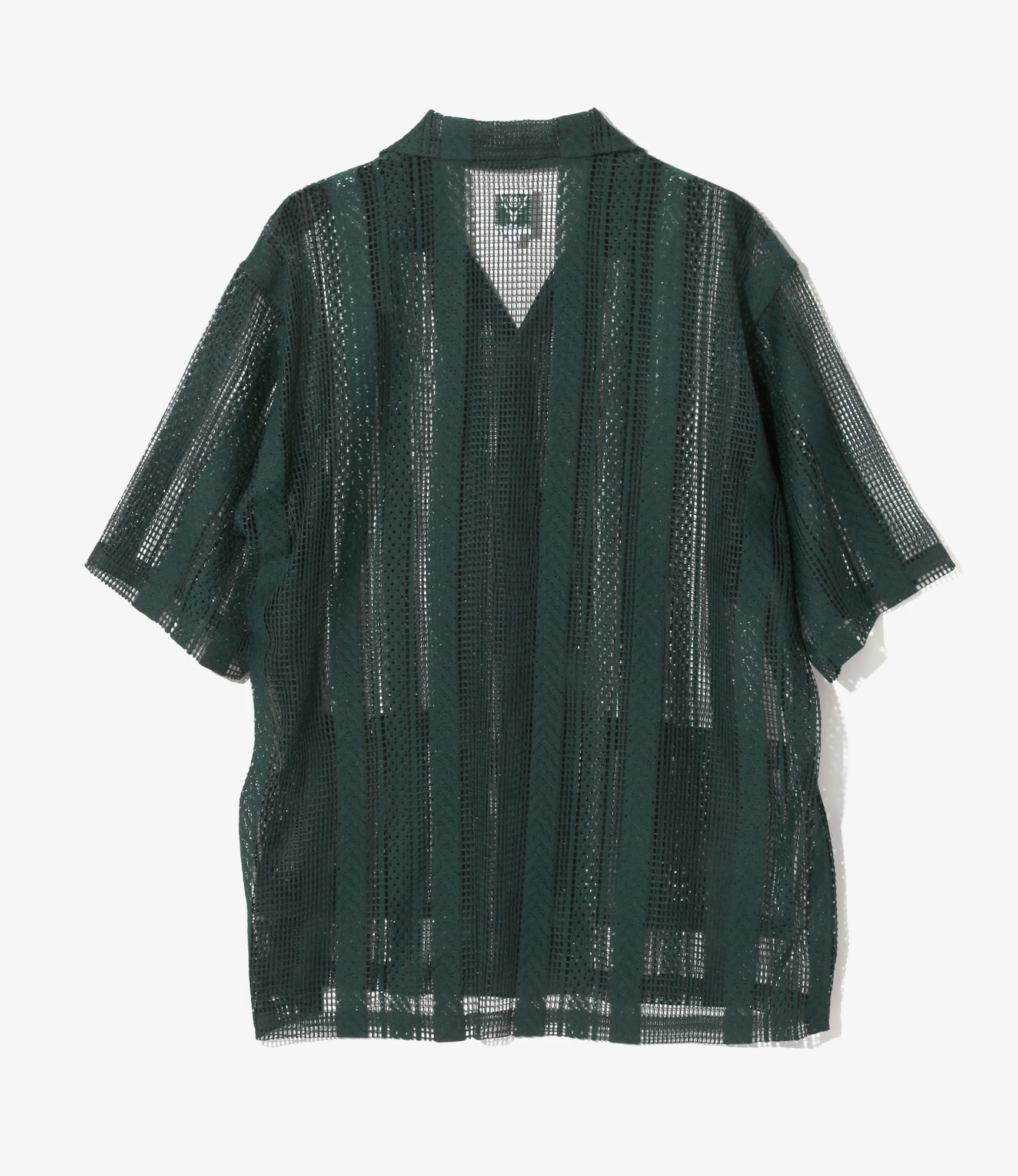 Cabana Shirt - Green - Poly Lace - Image 4