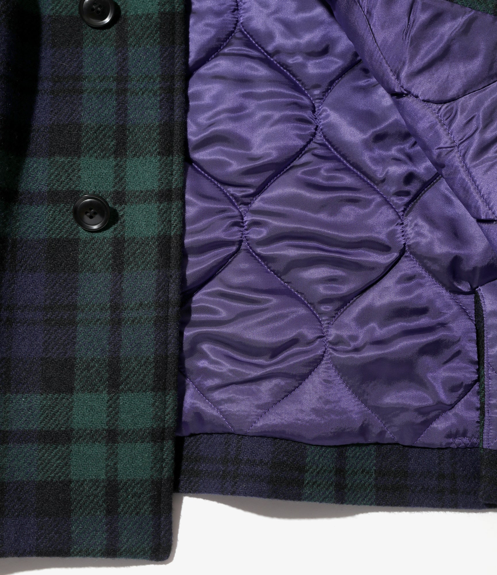 Car Coat - Blackwatch - Wool Tartan Plaid - Image 5