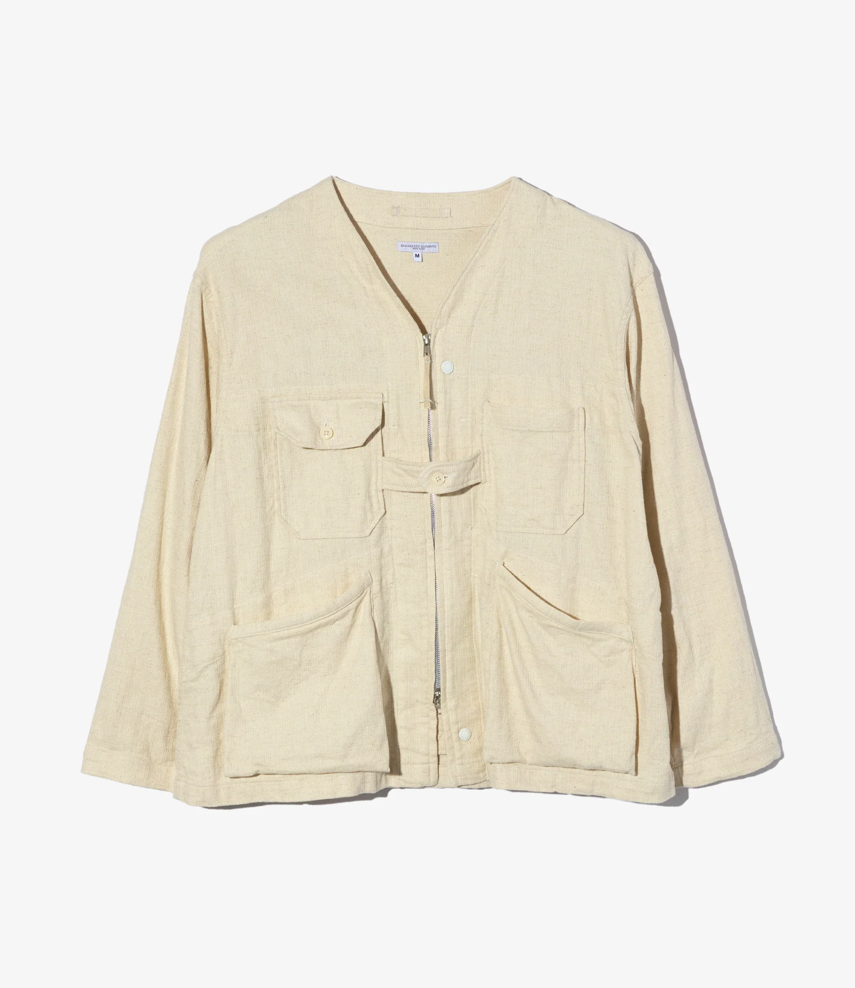 Cardigan Jacket - Natural CL Java Cloth
