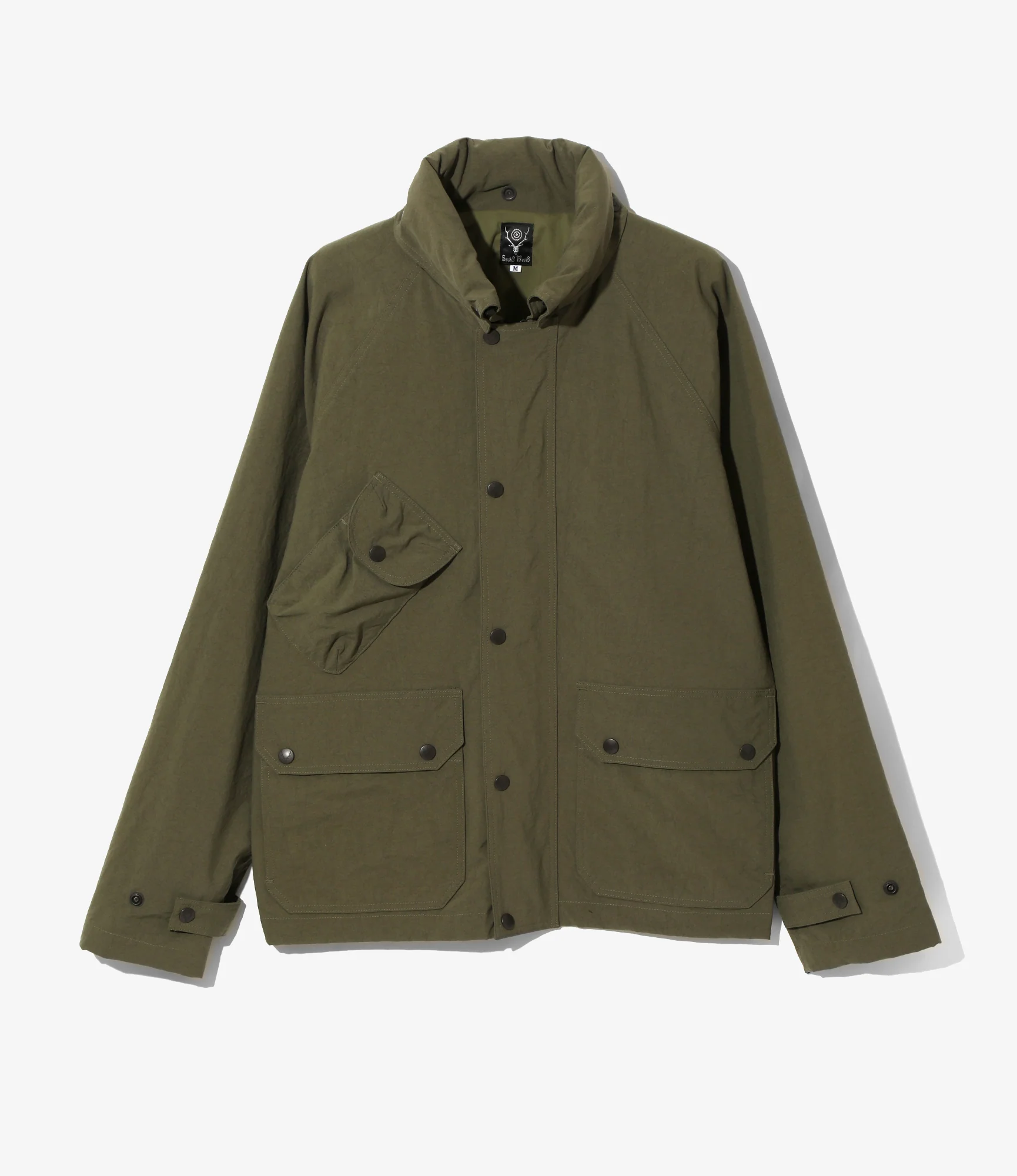 Carmel Jacket - Olive - Nylon Oxford