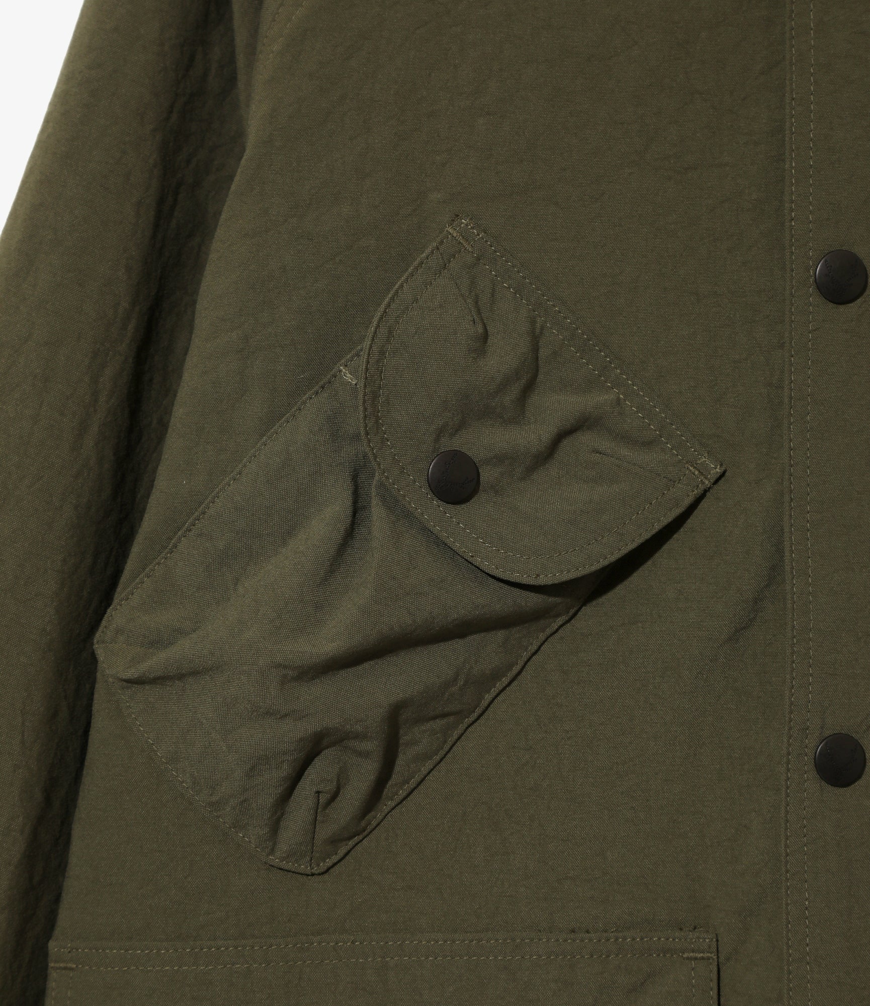 Carmel Jacket - Olive - Nylon Oxford - Image 3