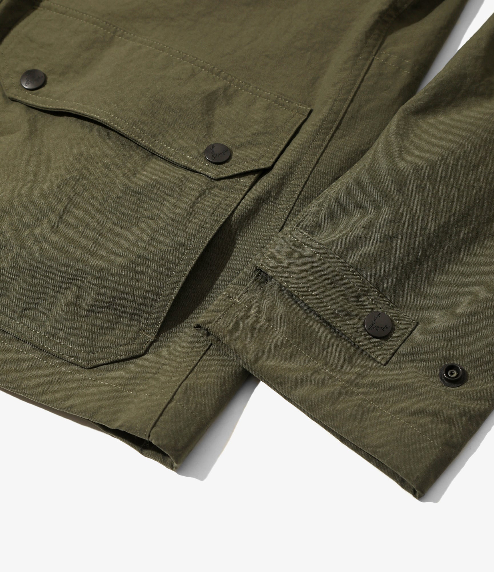 Carmel Jacket - Olive - Nylon Oxford - Image 4