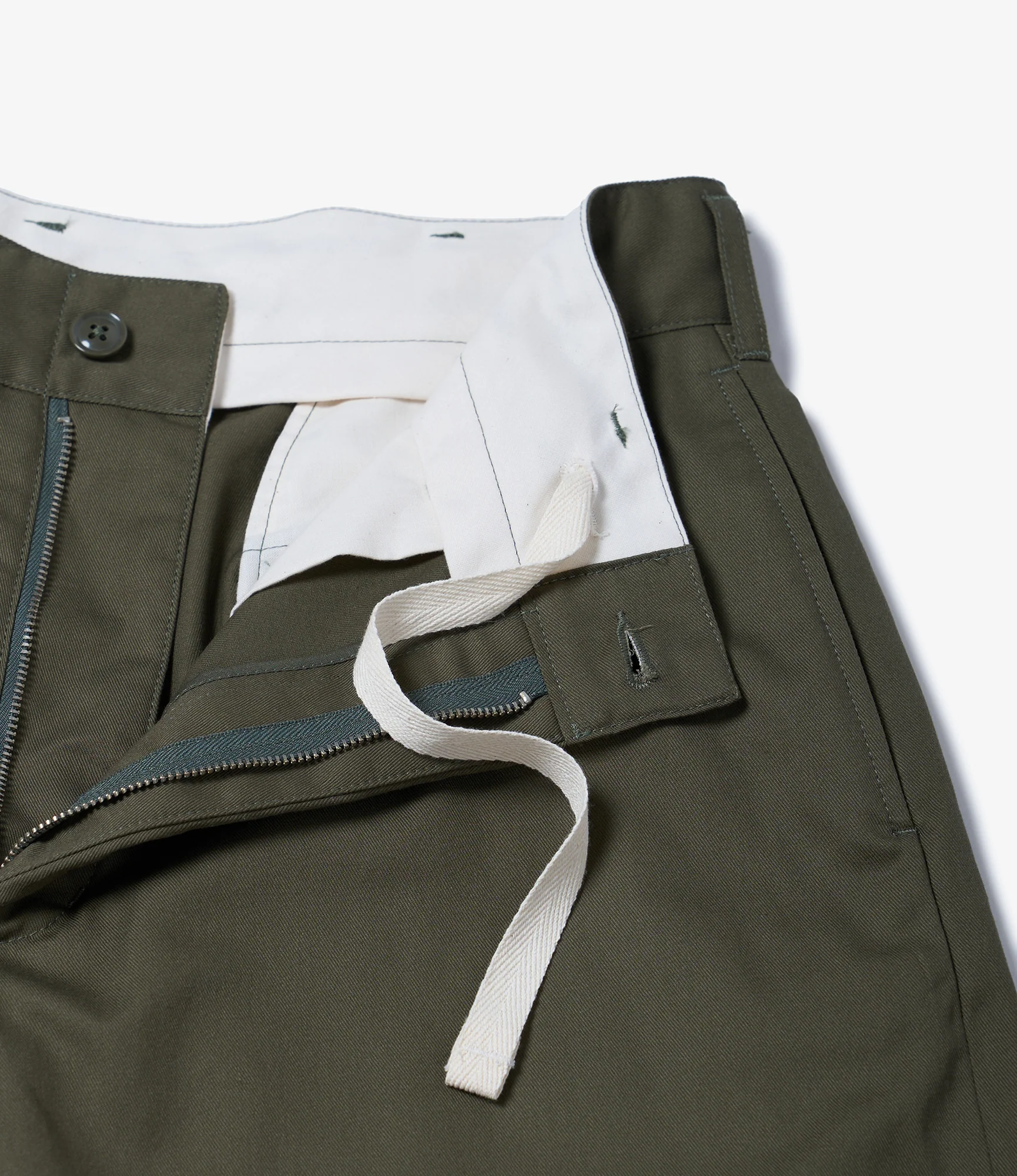 Chino Pant - Olive 6.5oz Flat Twill - Image 3