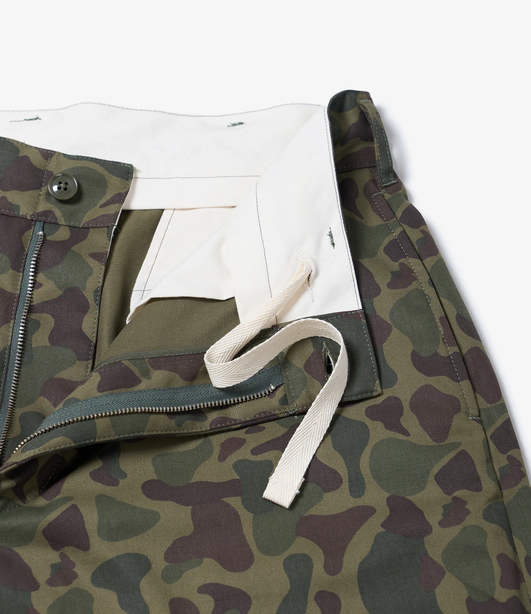 Chino Pant - Olive Camo 6.5oz Flat Twill - Image 3