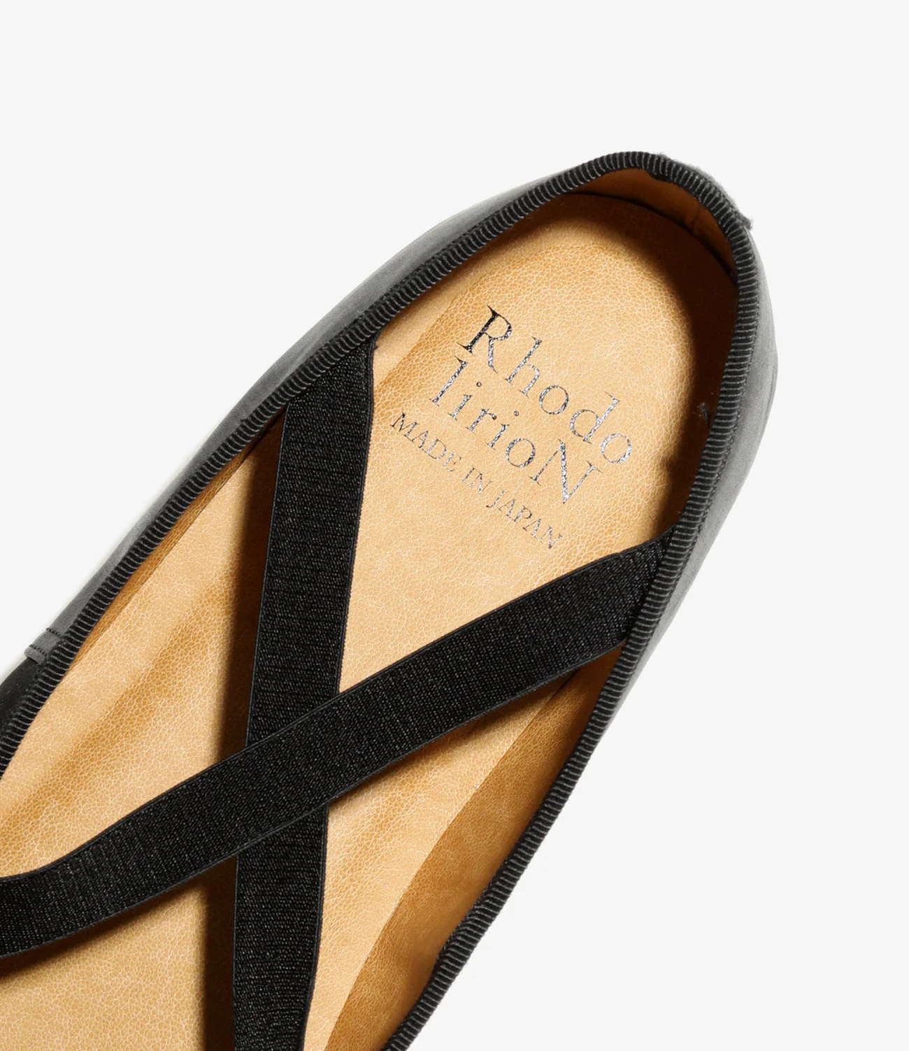 Color Combination Ballet Shoes - Black - Image 6