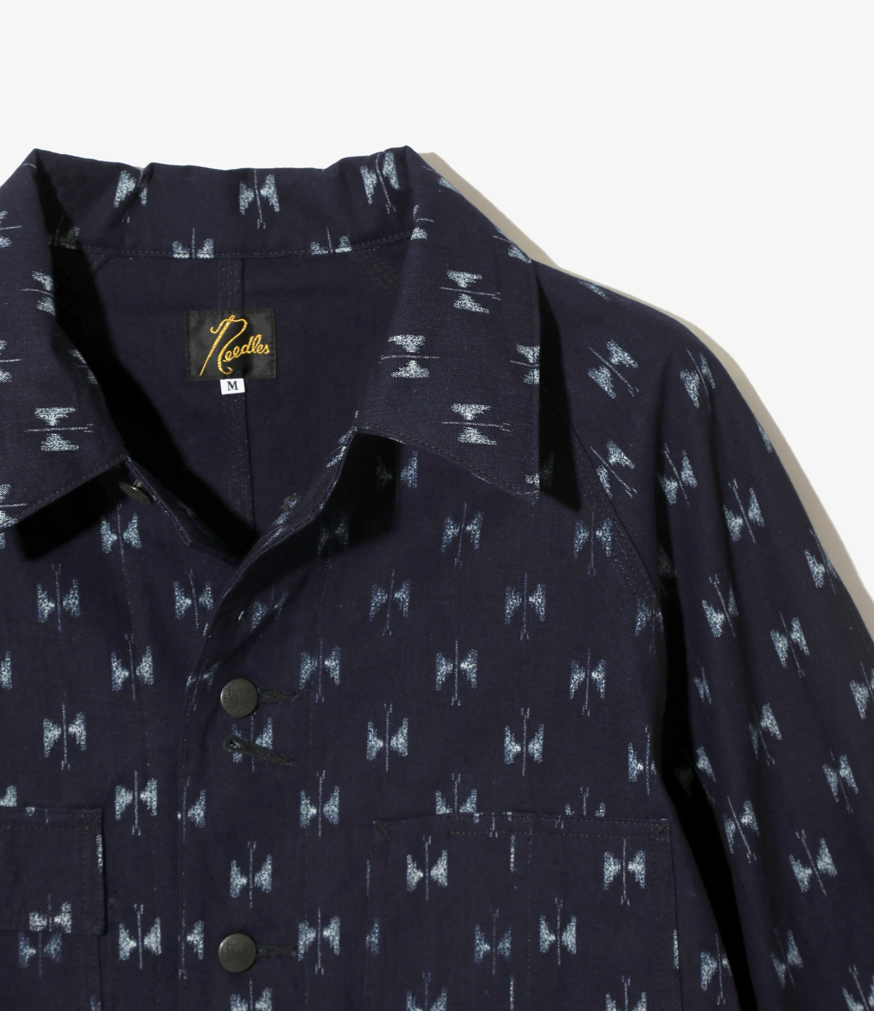 Coverall - Papillon - 9oz Printed Indigo Kasuri - Image 2