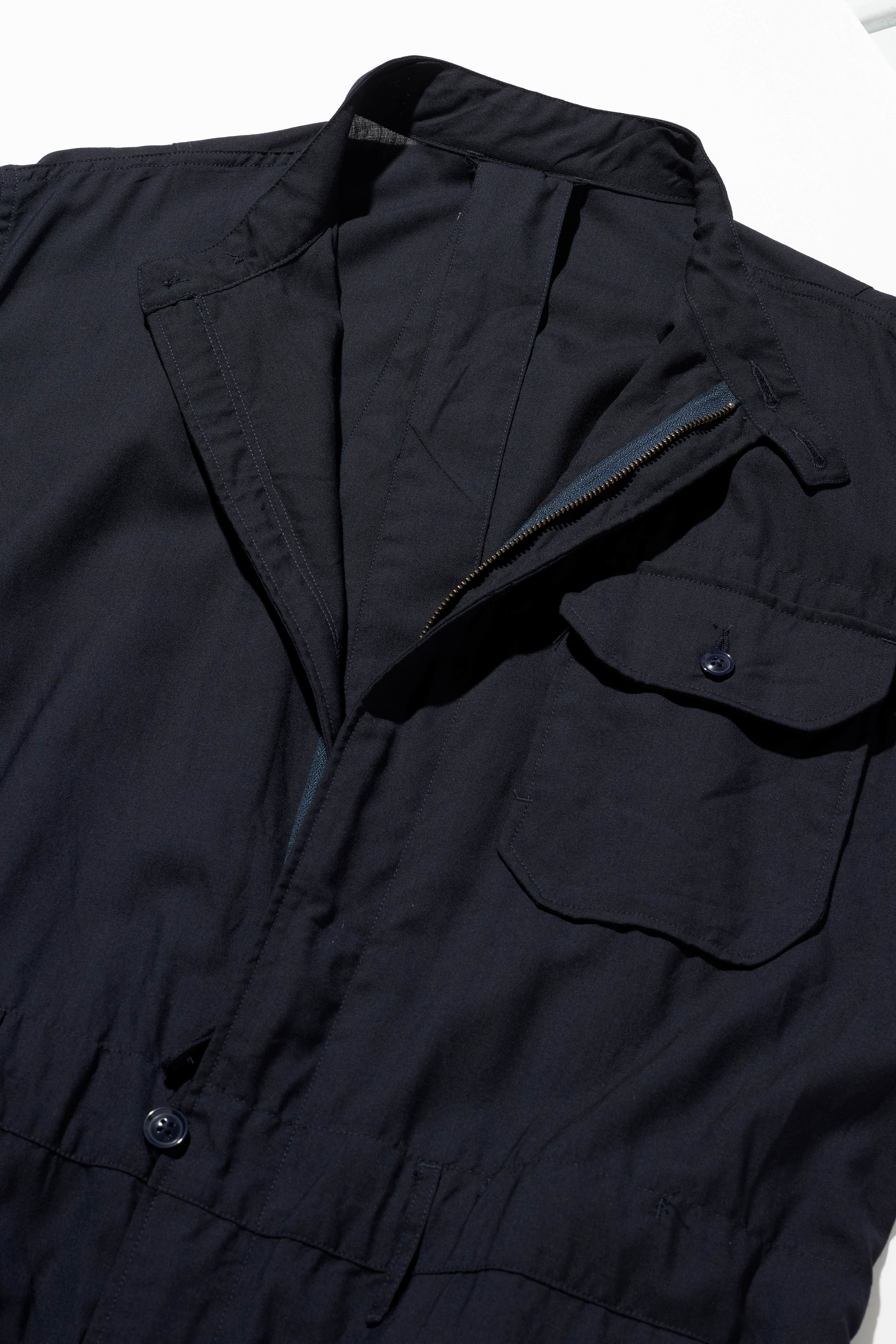 Coverall Suit - Dk. Navy Tropical Wool - Image 2