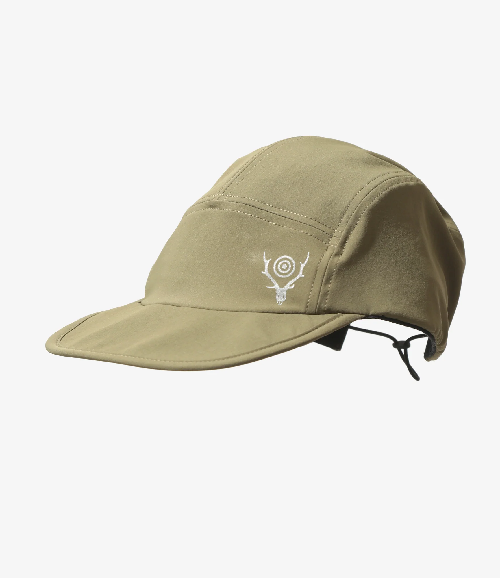 Cycle Cap - Olive - Poly Taffeta