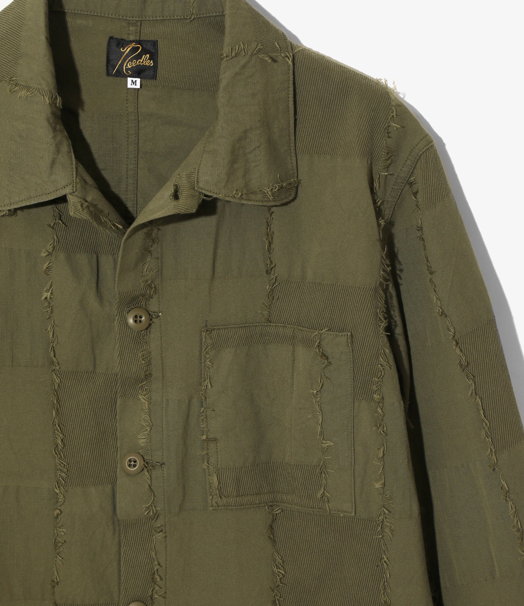 D.N. Coverall - Olive - Ripstop Cut Jacquard - Image 2