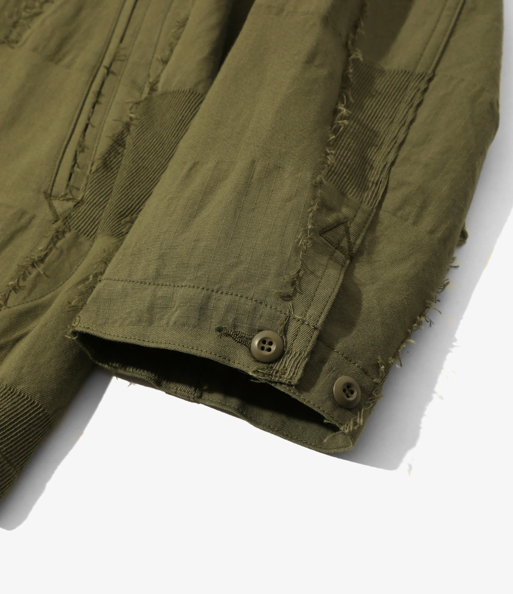 D.N. Coverall - Olive - Ripstop Cut Jacquard - Image 5